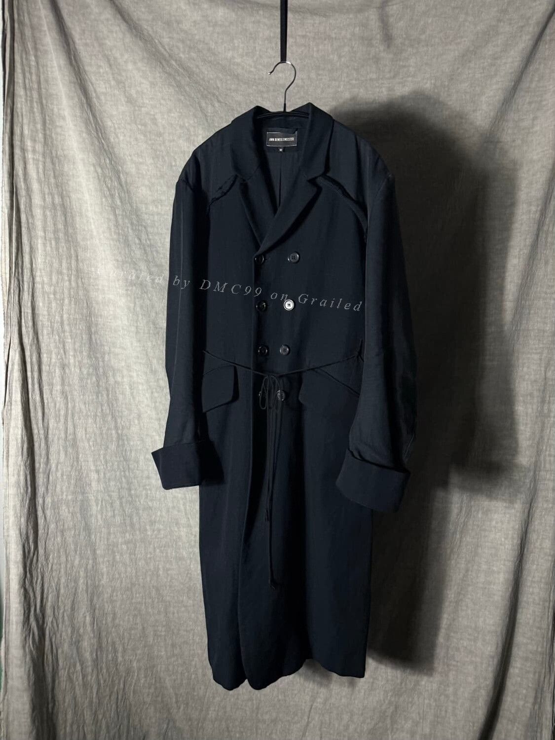 Ann Demeulemeester Ann Demeulemeester Karajan Coat Size US XL / EU 56 / 4 - 1 Thumbnail