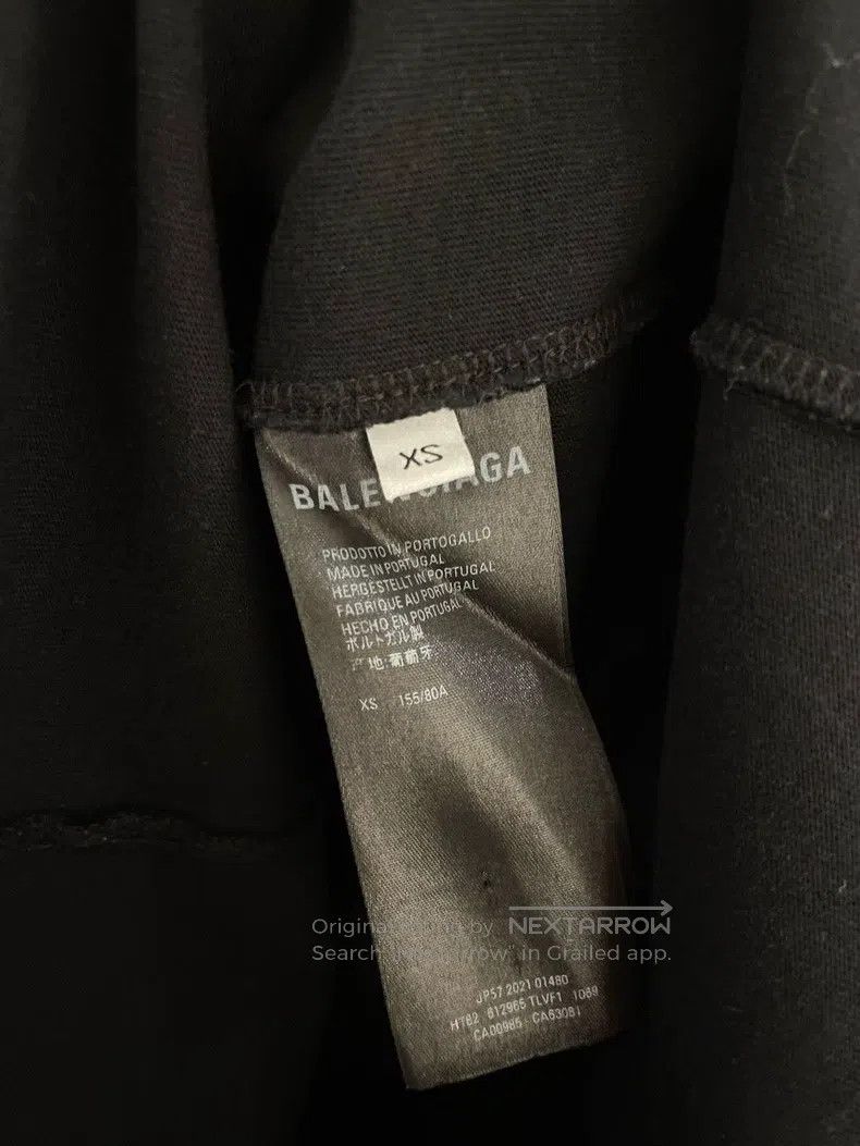 Balenciaga Balenciaga Jelly Dripping Logo Letter Printed Black Short Size US XS / EU 42 / 0 - 8 Thumbnail