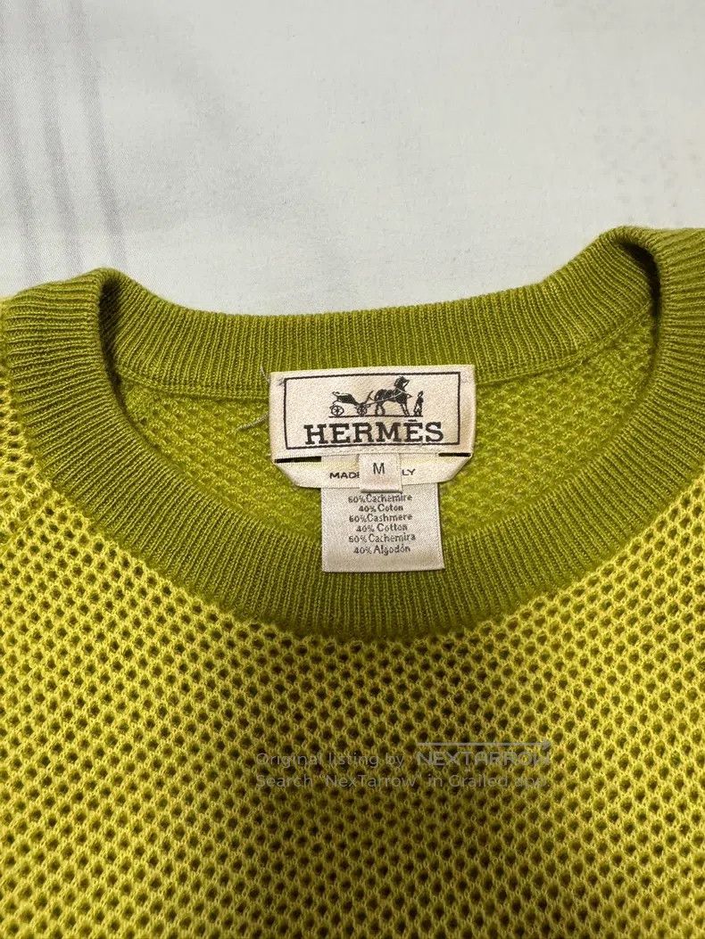 Hermes Hermes Cashmere short-sleeve 60% Cashmere+40% Cotton Size US M / EU 48-50 / 2 - 5 Thumbnail