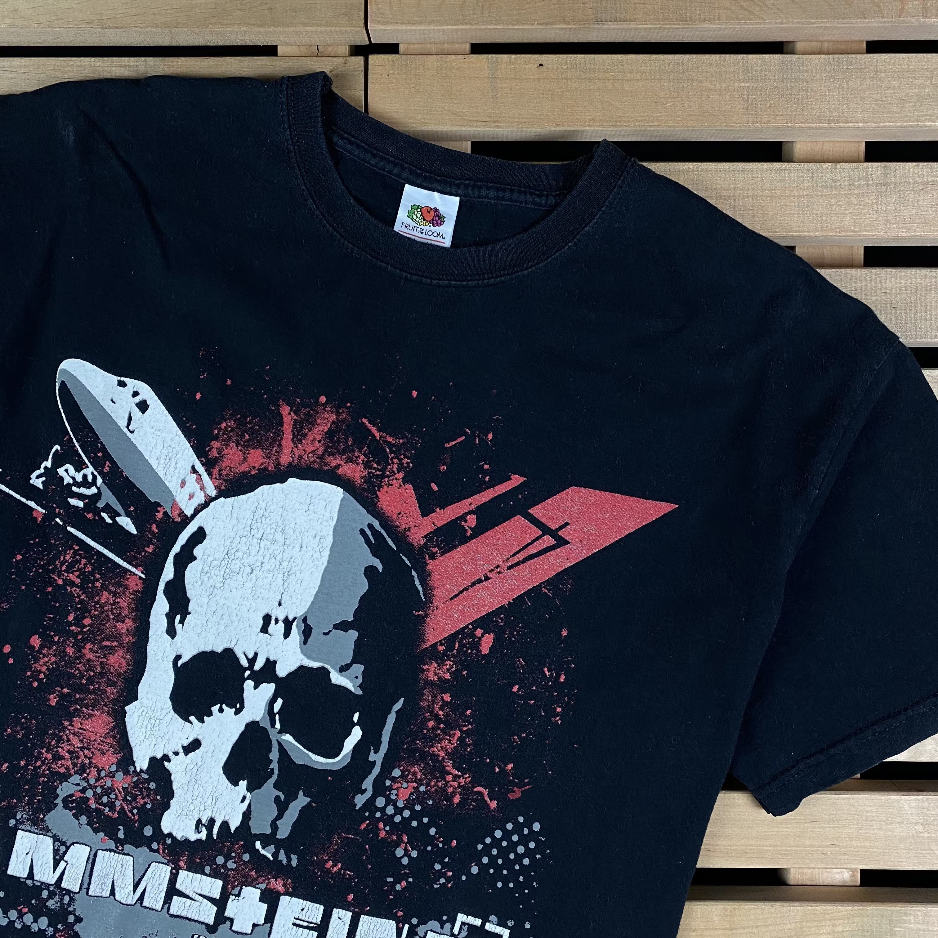 Band Tees × Vintage Mens Vintage T Shirt Rammstein Size XL Size US XL / EU 56 / 4 - 2 Thumbnail