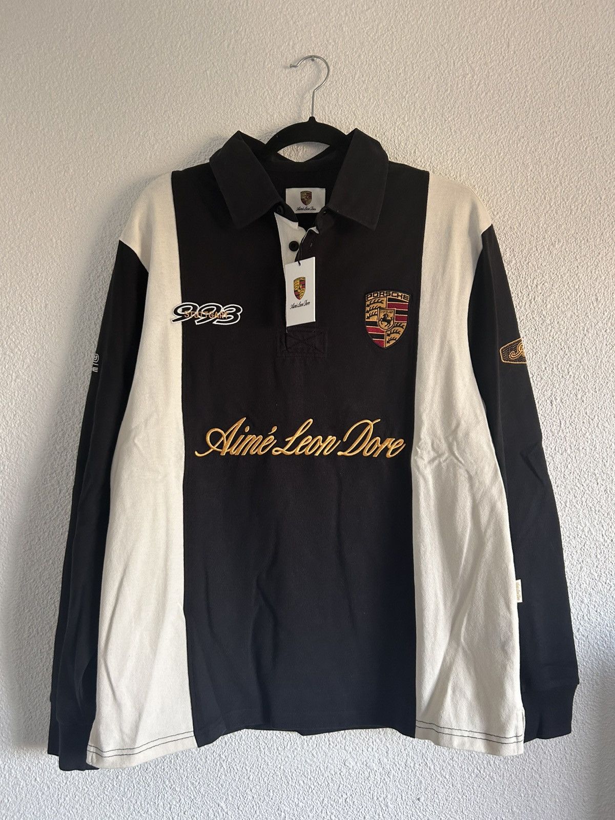 Aime Leon Dore × Porsche Design Aimé leon dore / Porsche 993 Turbo Heritage Rugby Size US L / EU 52-54 / 3 - 1 Thumbnail