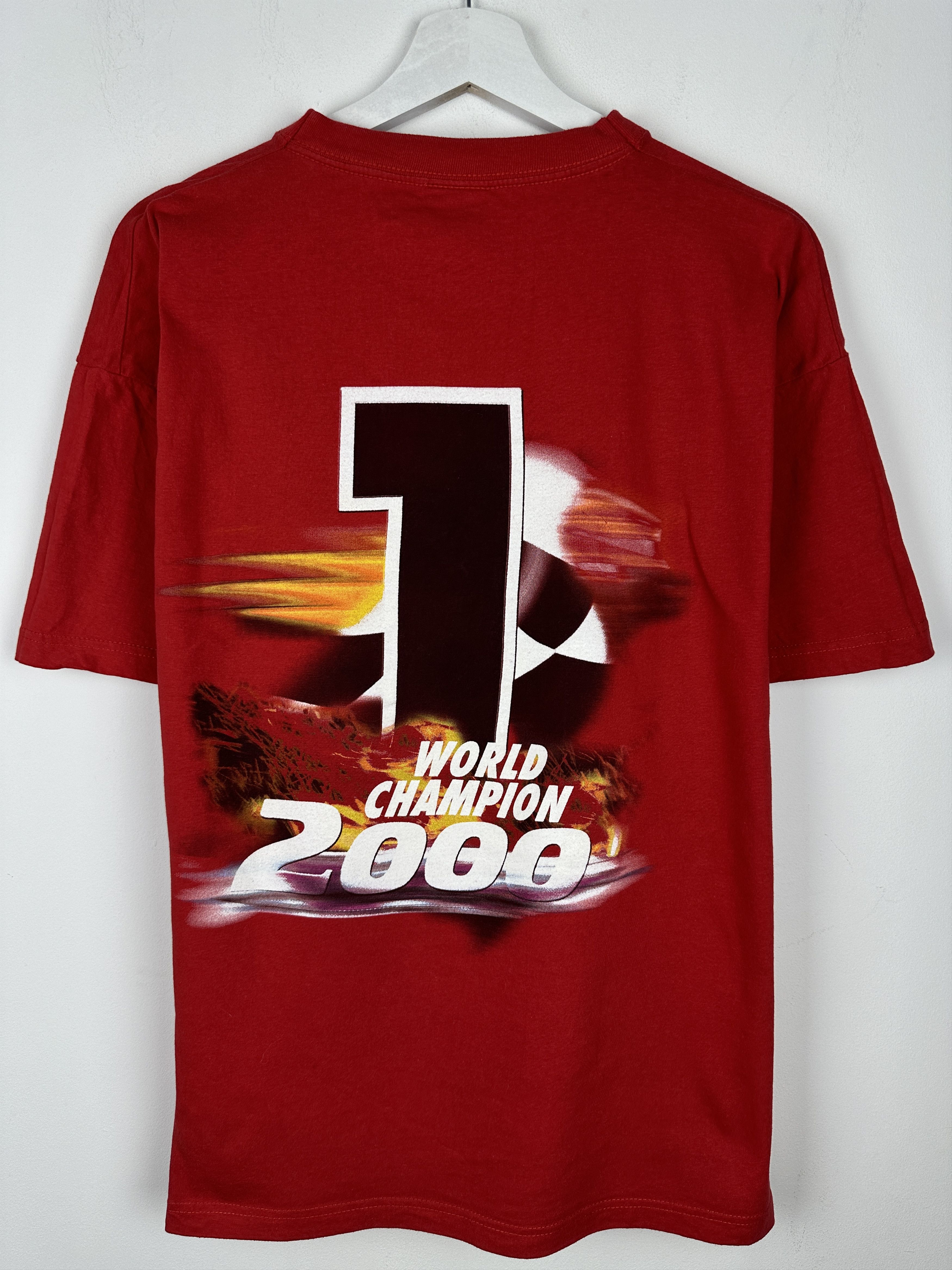 Formula 1 Vintage Michael Schumacher World Champion Graphic T Shirt Size US L / EU 52-54 / 3 - 2 Thumbnail
