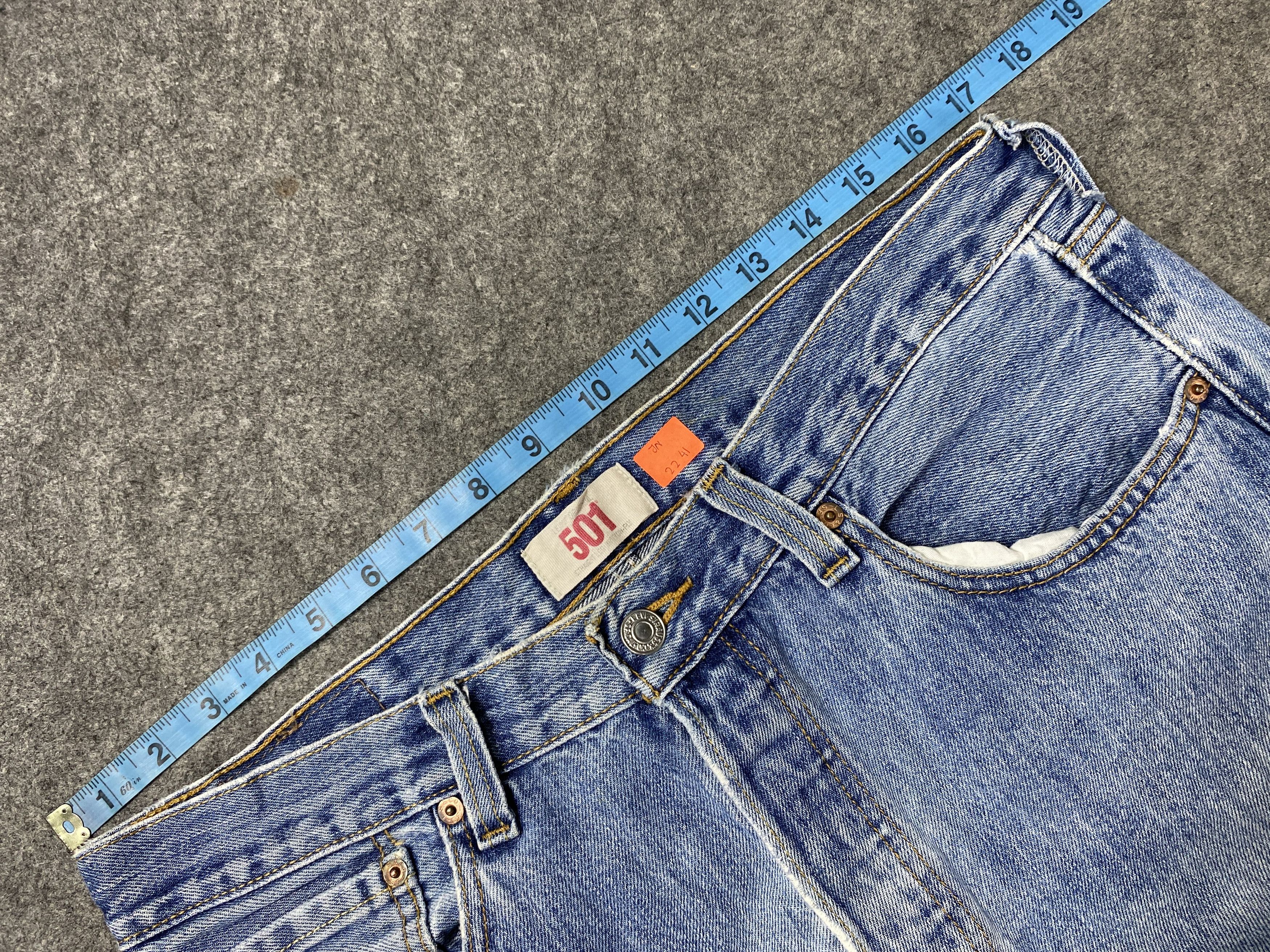 Levi's Distressed Blue Vintage Levi's 501 34x31.5 Denim -JN2241 Size US 34 / EU 50 - 5 Thumbnail