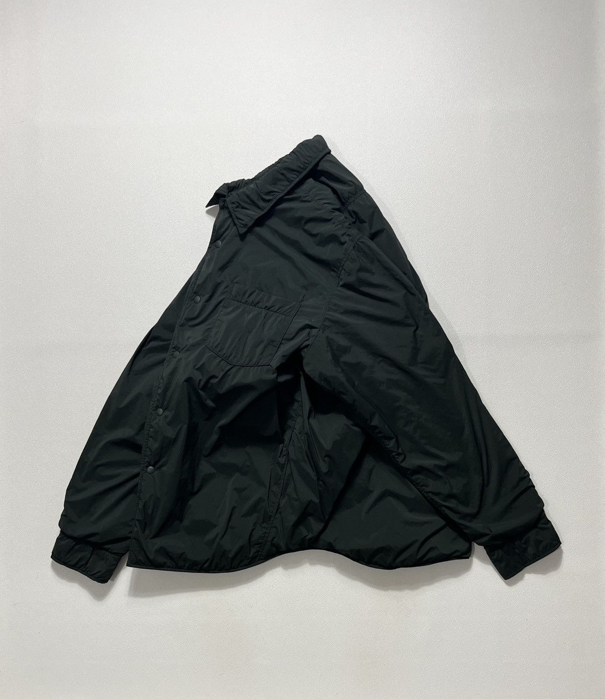 Beams Plus Customellow Shirt Type Lightweight Down Jumper Jacket Green Size US M / EU 48-50 / 2 - 3 Thumbnail