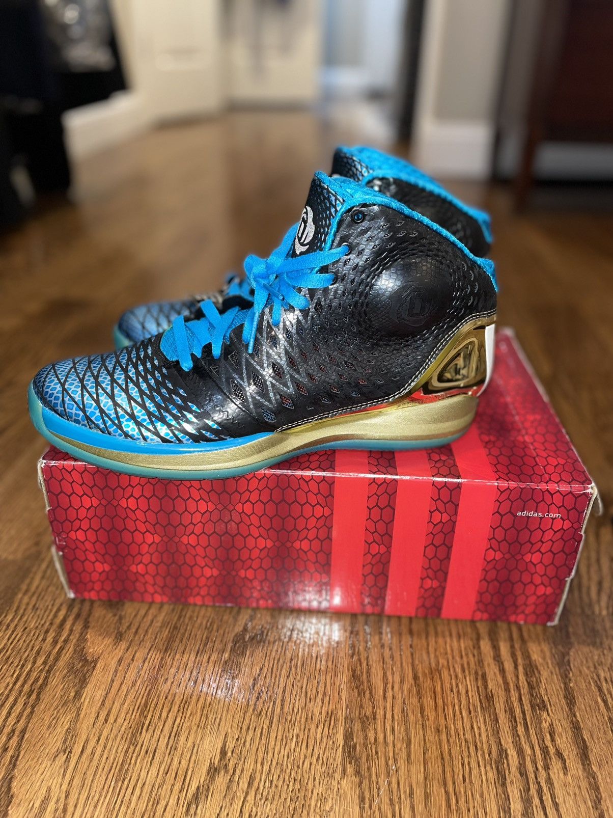 Adidas adidas D. Rose 3.5 Year of the Snake Edition Size US 12 / EU 45 - 2 Thumbnail