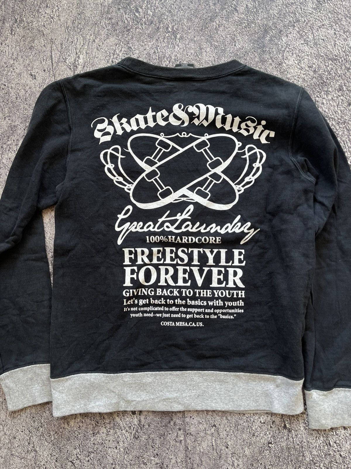 Japanese Brand Y2K Great Laundry skull ifsixwasnine sweatshirt Size US M / EU 48-50 / 2 - 4 Thumbnail