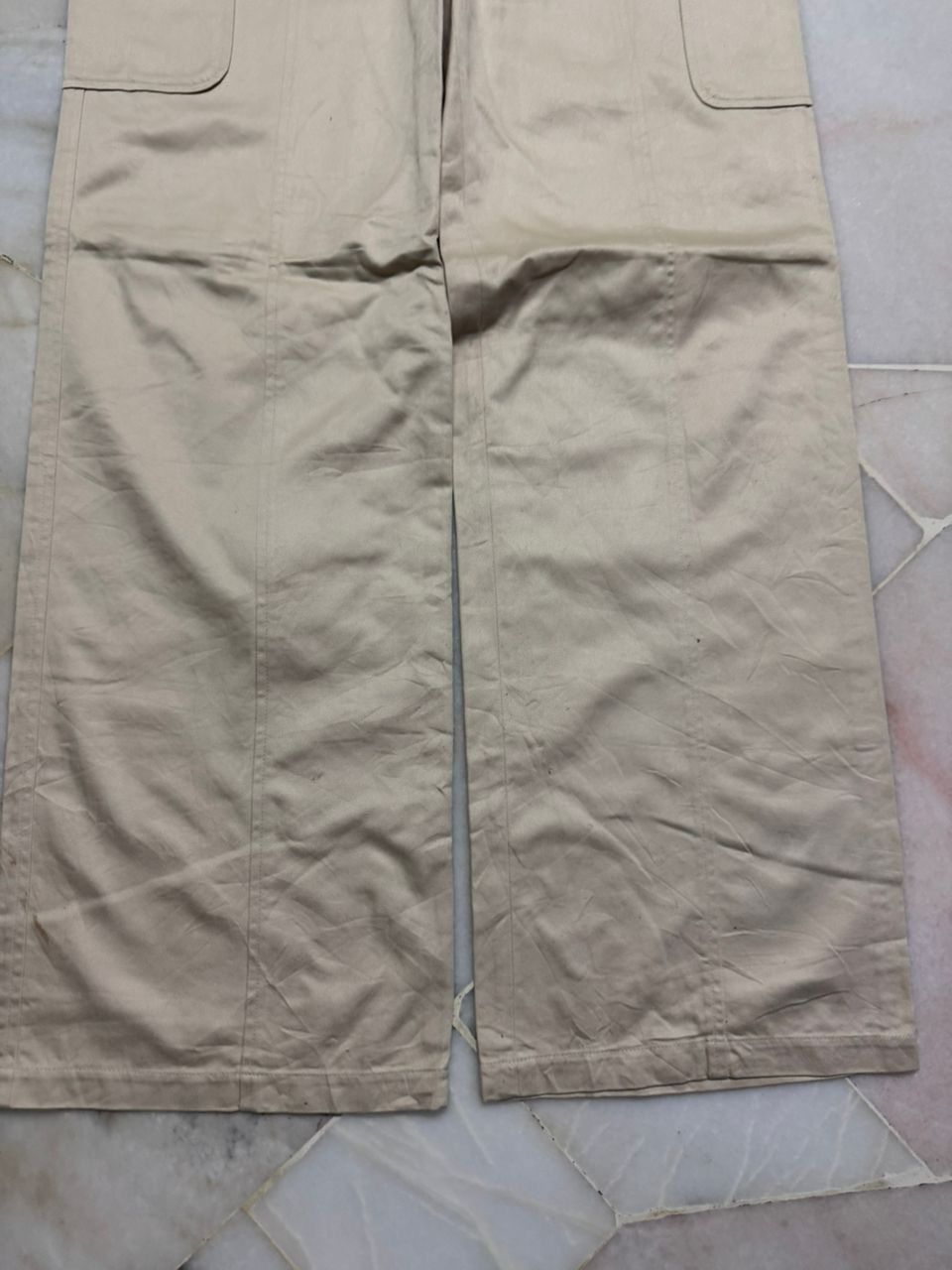 Japanese Brand 💥Insane Baggy Flare💥Japanese Designer Hiroko Cargo Pants Size US 27 - 7 Thumbnail