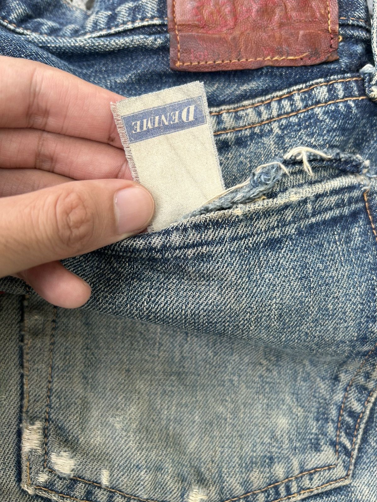 Kapital Thrashed Vintage Denime Selvedge Denim Jeans Size US 29 - 10 Thumbnail