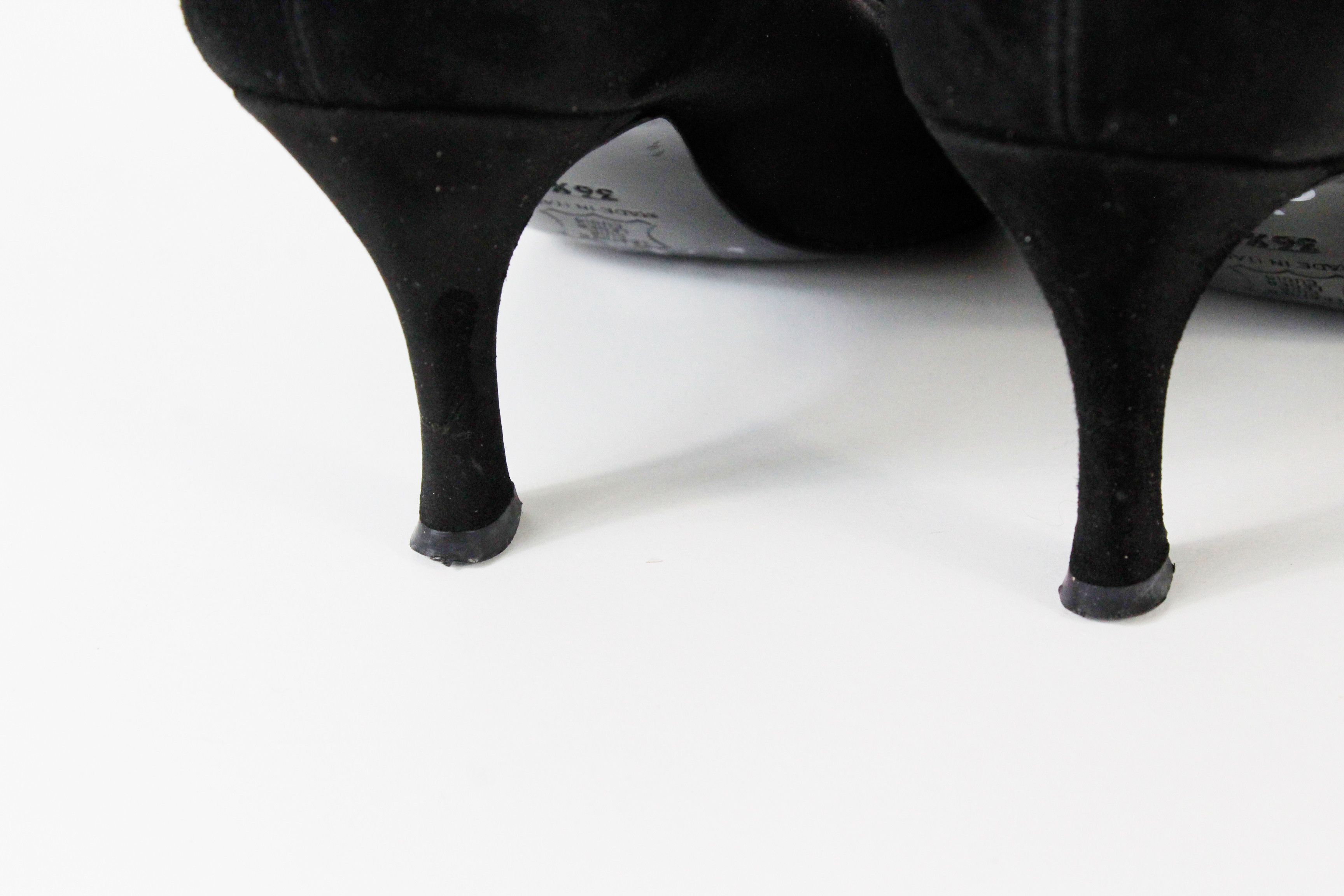 Saint Laurent Paris Yves Saint Laurent by Tom Ford Era Suede Heels Shoes Size US 6.5 / IT 36.5 - 11 Thumbnail
