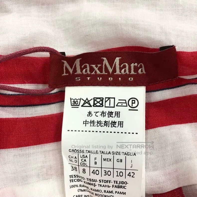 Max Mara Max Mara Striped dress Size M / US 6-8 / IT 42-44 - 4 Thumbnail