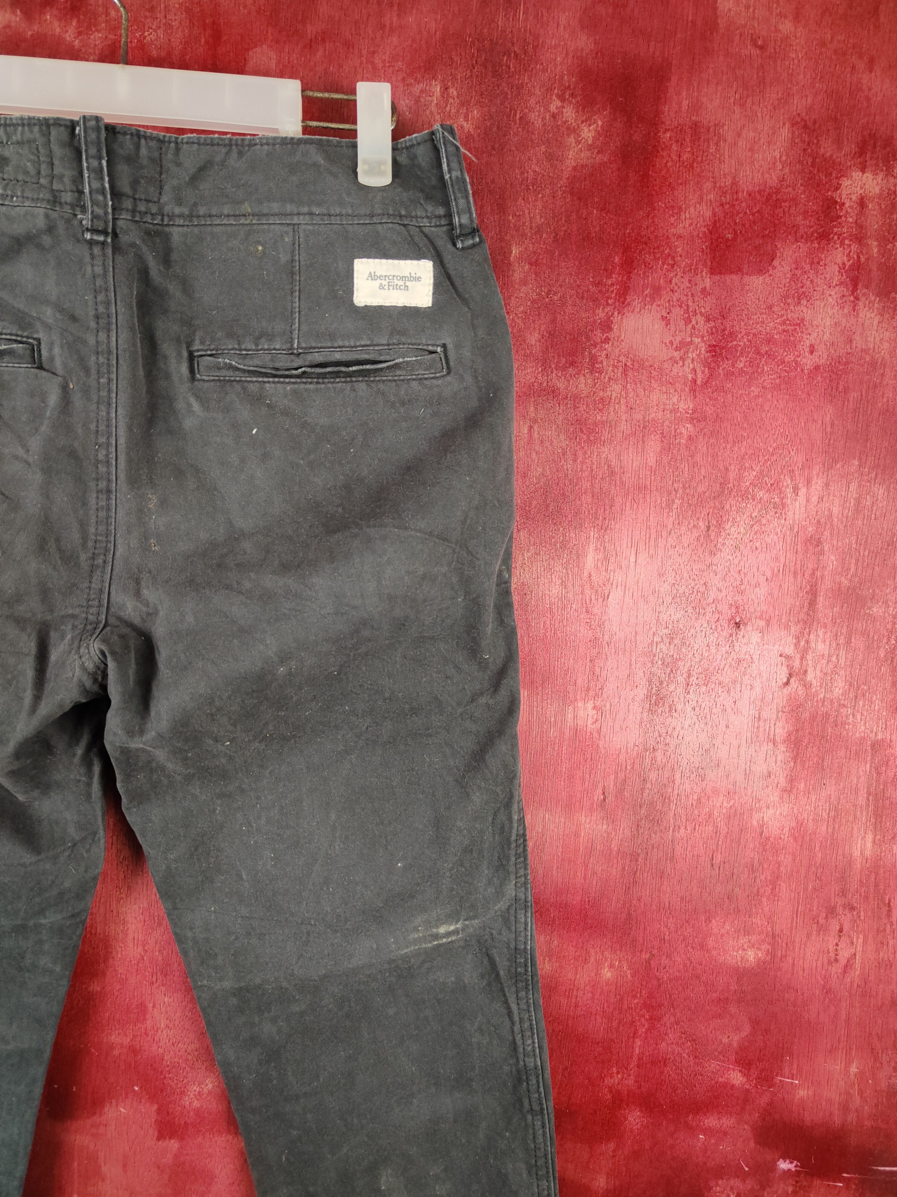 Abercrombie & Fitch Abercrombie&Fitch Black Multipocket Casual Pants #S1500 Size US 30 / EU 46 - 11 Thumbnail