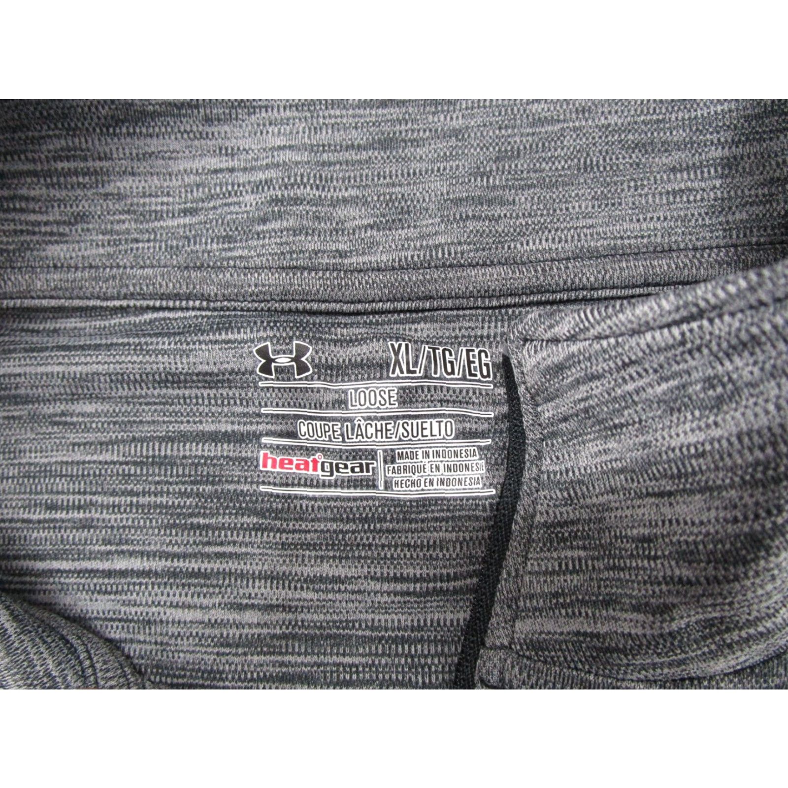 Under Armour Under Armour 1/4 Zip Heatgear Lightweight Long Sleeve Jacket Top Womens Size XL Gray Polyester Running & Jogging Lifetime: N/A Size XL / US 12-14 / IT 48-50 - 2 Thumbnail