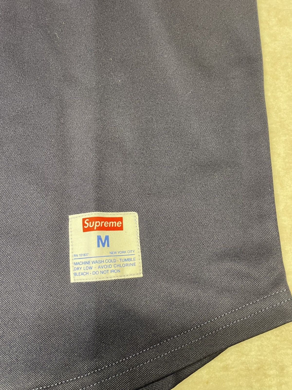 Supreme Supreme baseball jersey 2015 navy Size US M / EU 48-50 / 2 - 5 Thumbnail