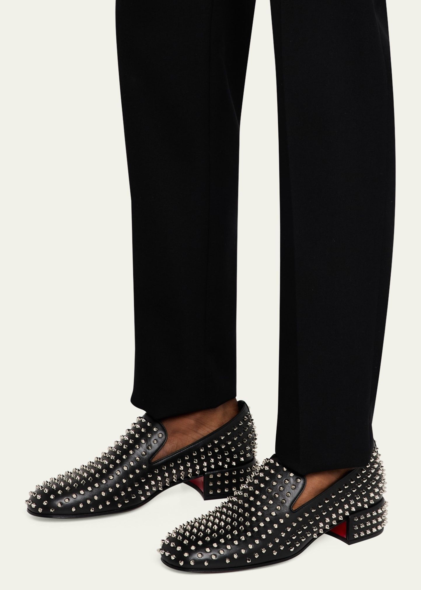 Christian Louboutin o1s1wg110925 Loafers in Black Size US 9 / EU 42 - 3 Thumbnail