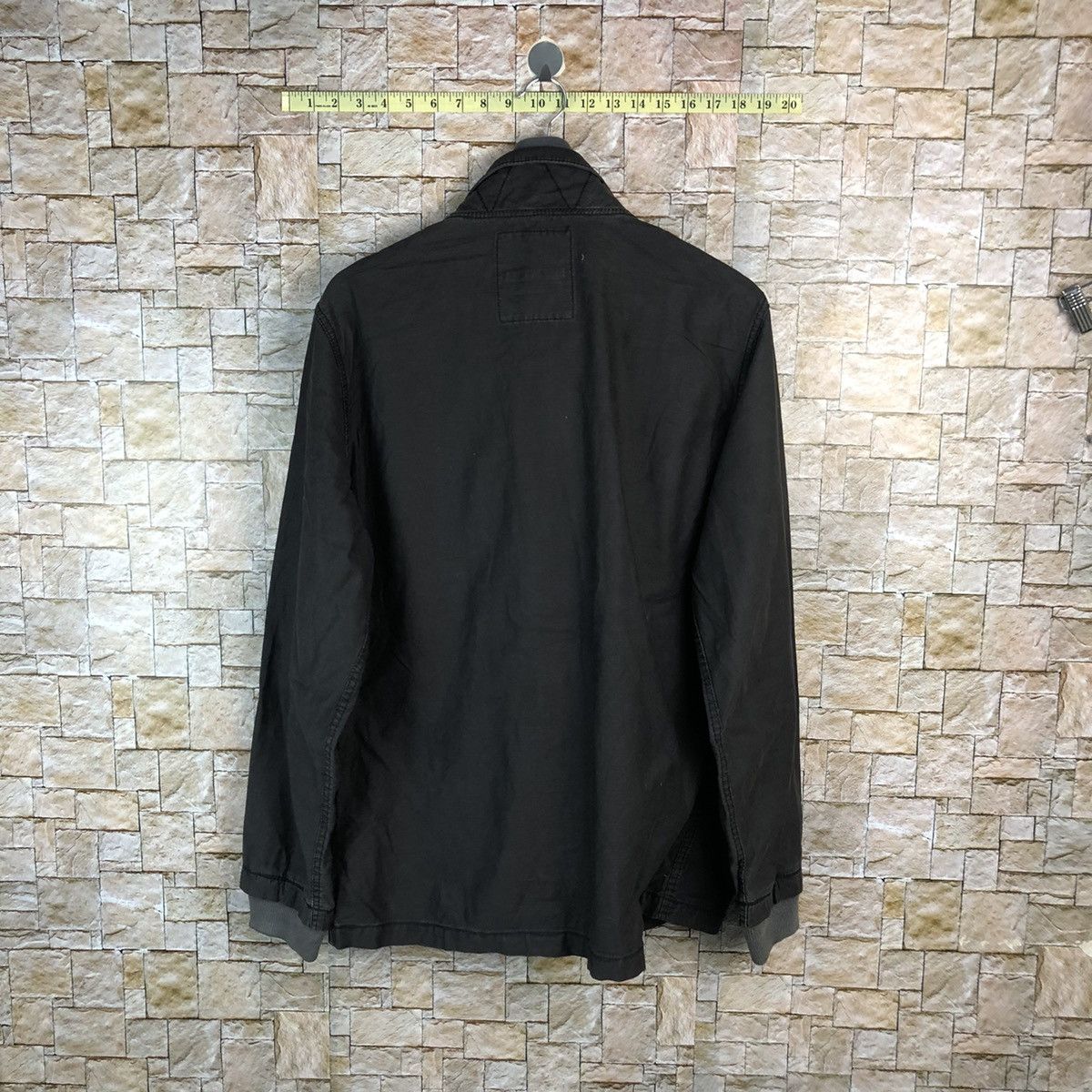 Japanese Brand Back Number Black Bombers Jacket #A839 Size US XL / EU 56 / 4 - 14 Thumbnail
