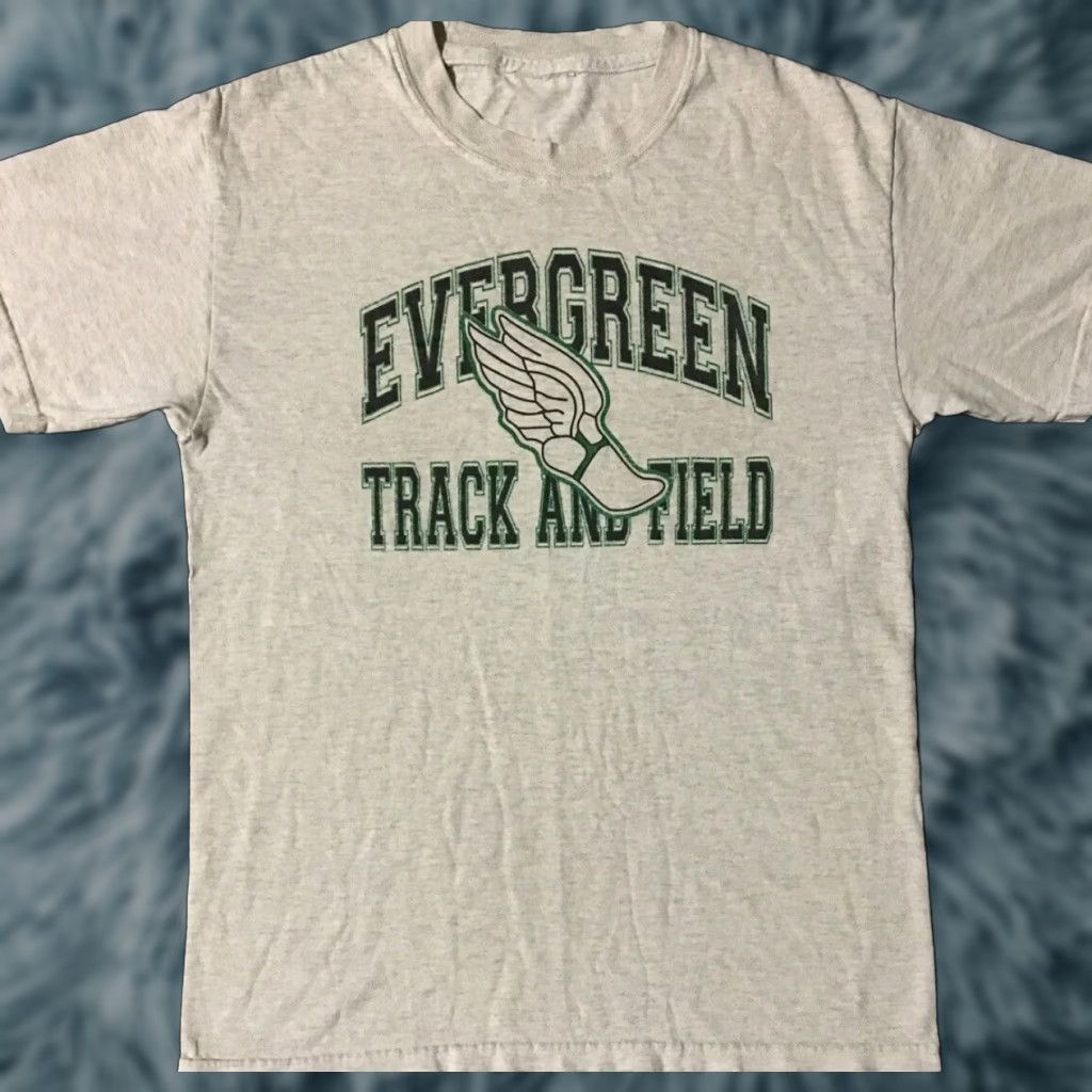 Evergreen VINTAGE Evergreen Track Shirt Men S Gray 90s Punk Grunge Winged Foot College School PE T-Shirt Size S America USA Nike? Size US S / EU 44-46 / 1 - 1 Thumbnail