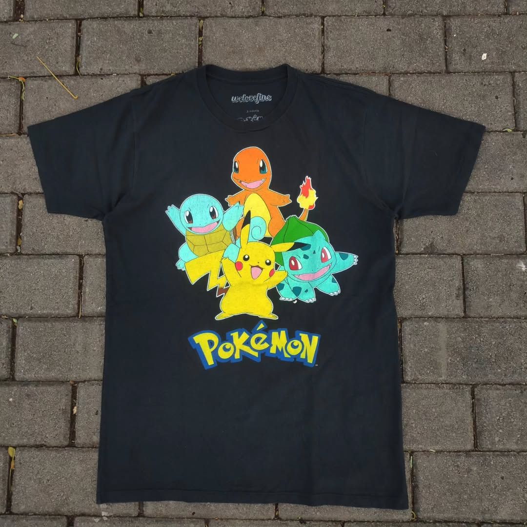 Anime Vintage Pokemon Tee Size US M / EU 48-50 / 2 - 1 Thumbnail