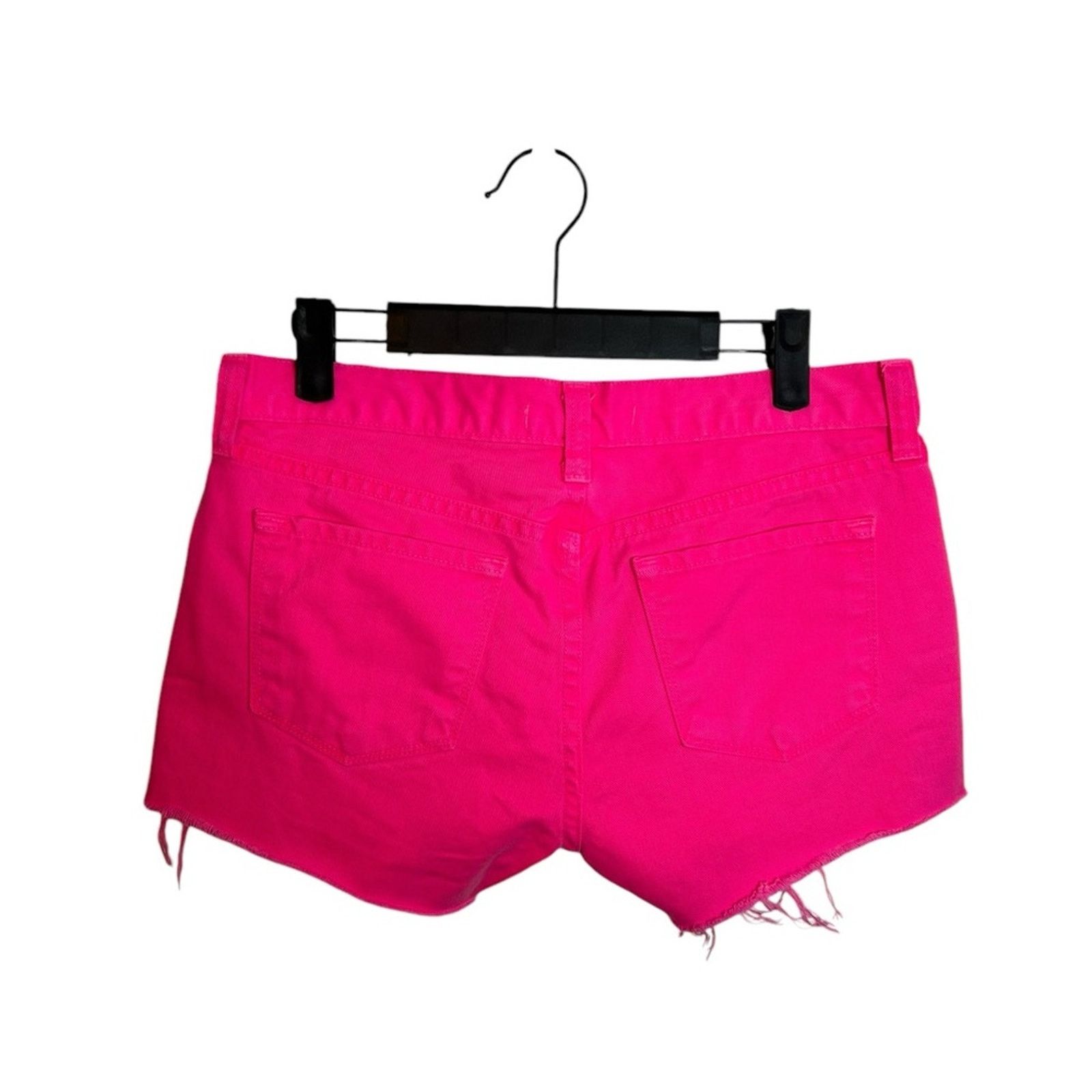 J Brand J Brand Hot Pink Cut Off Denim Shorts Size 26" / US 2 / IT 38 - 2 Thumbnail