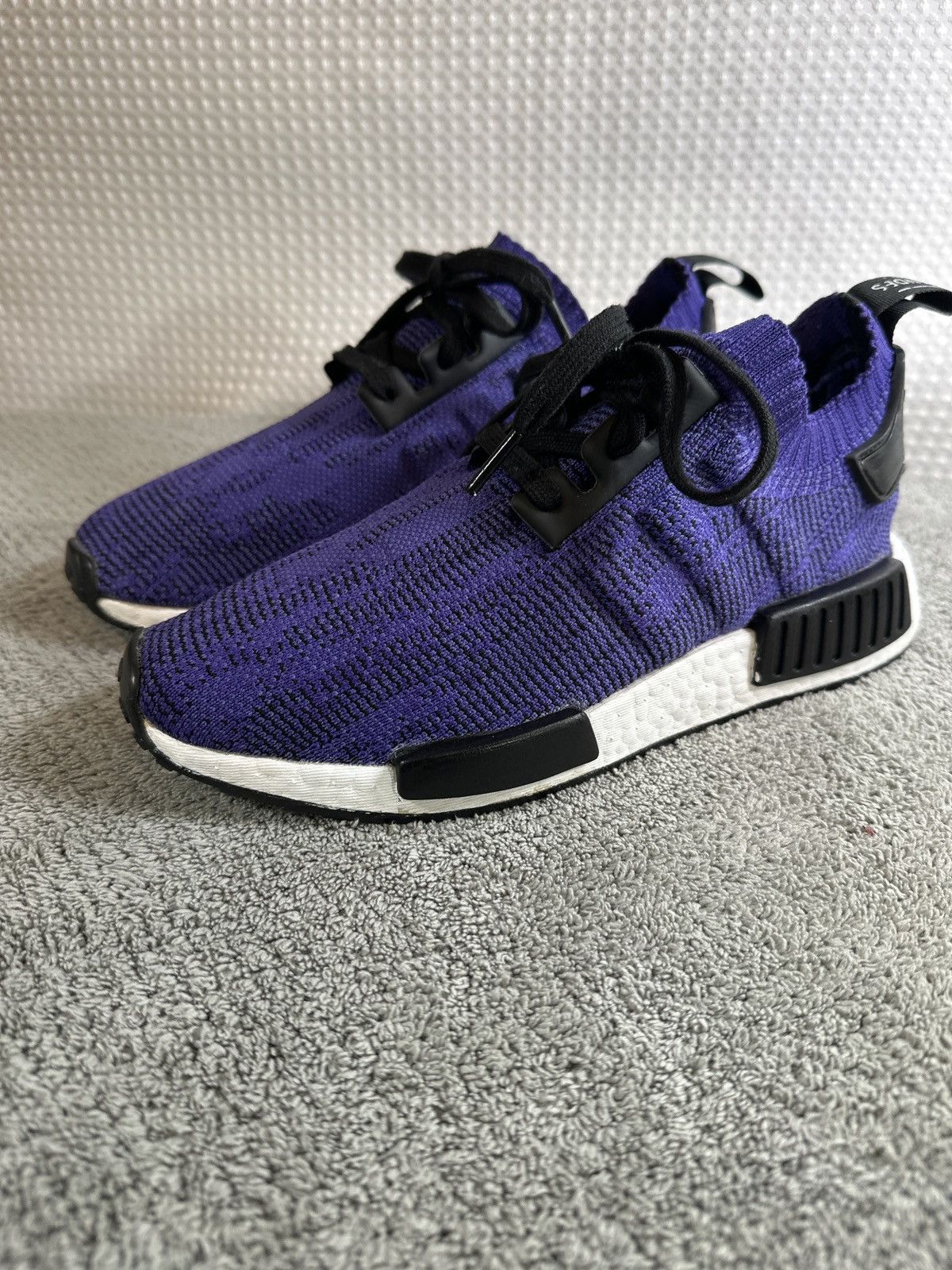 Adidas Adidas NMD_R1 PRIMEKNIT 'ENERGY INK' Size US 7 / EU 40 - 2 Thumbnail