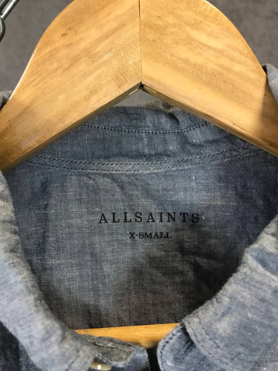 Allsaints × Designer Allsaints designer logo shirt Size US XS / EU 42 / 0 - 4 Thumbnail