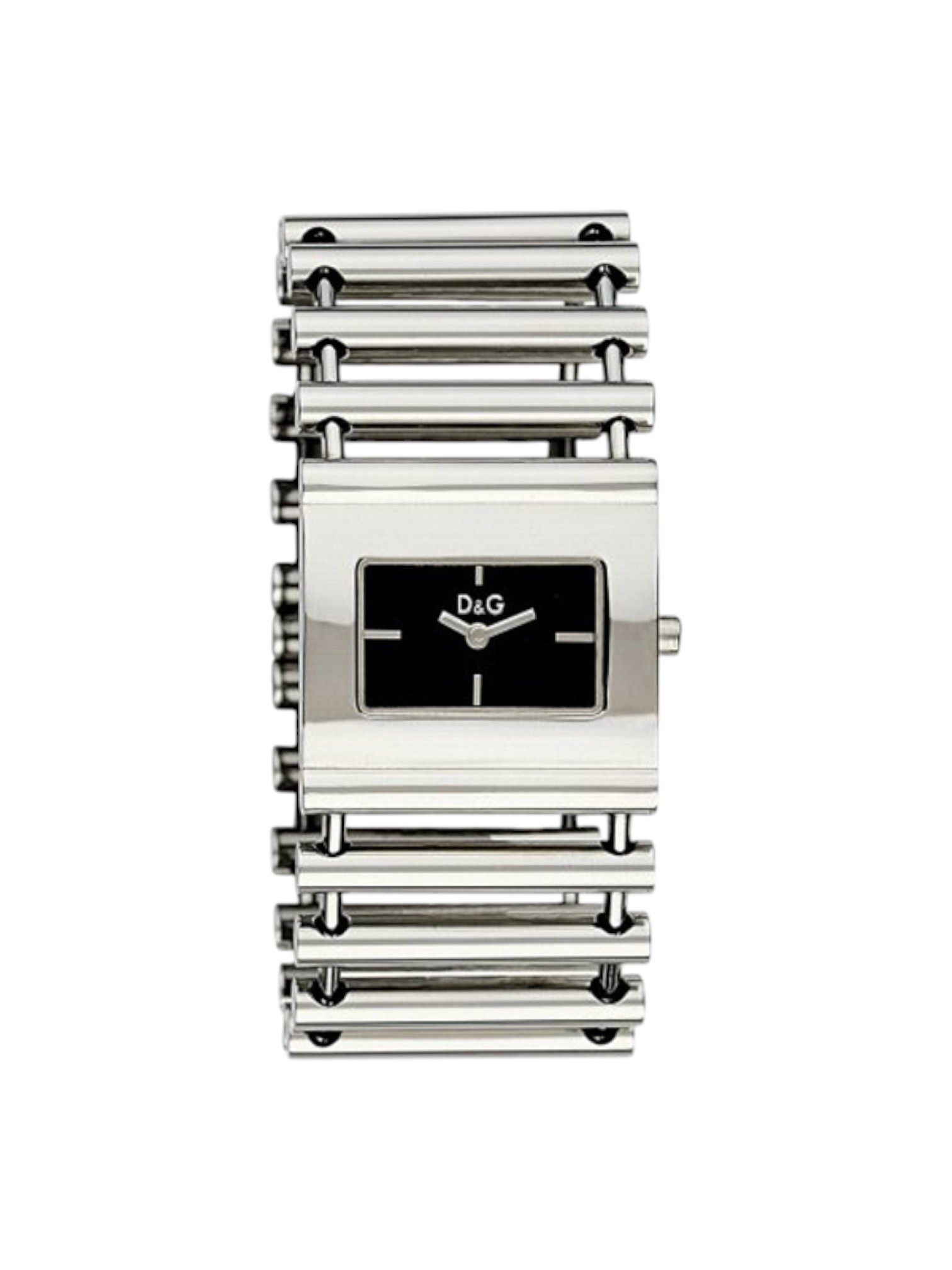 Dolce & Gabbana D&G Ladder-Link Stainless Steel Bracelet Watch, Early 2000s Size ONE SIZE - 3 Thumbnail