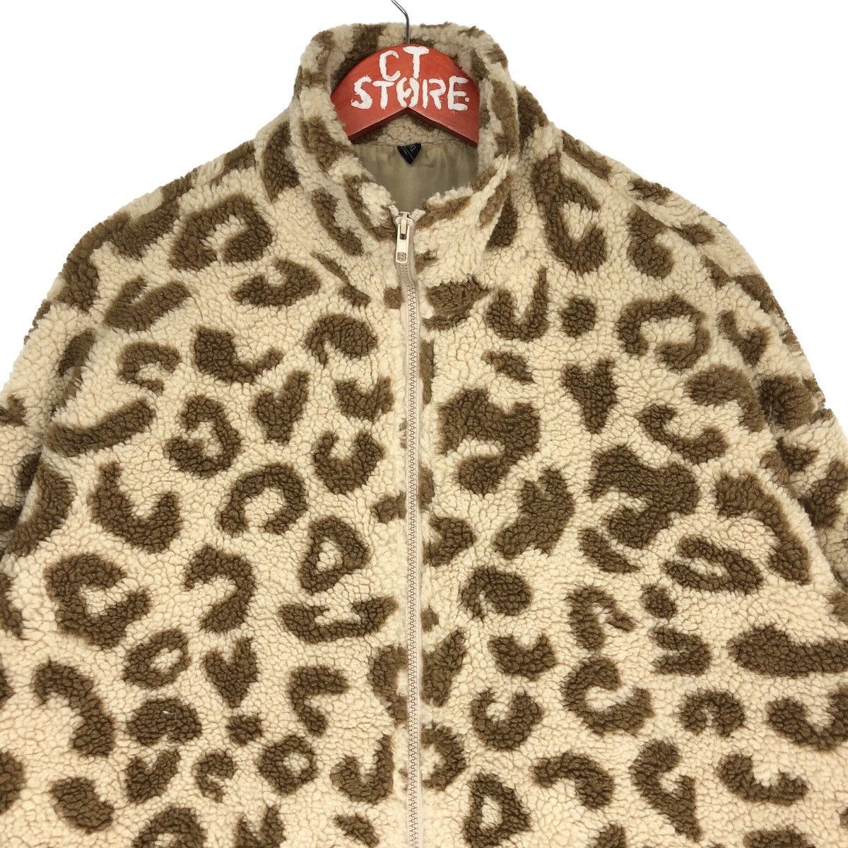 Japanese Brand Leopard Print Fleece Jacket Size US L / EU 52-54 / 3 - 3 Thumbnail