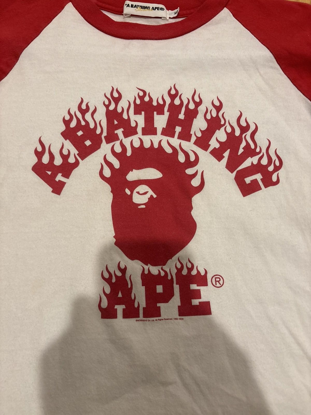 Bape Bape Quarter Sleeve Tee Shirt Size US XL / EU 56 / 4 - 2 Thumbnail