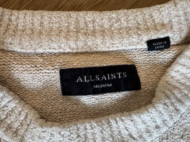 Allsaints Textured sweater Size US M / EU 48-50 / 2 - 3 Thumbnail