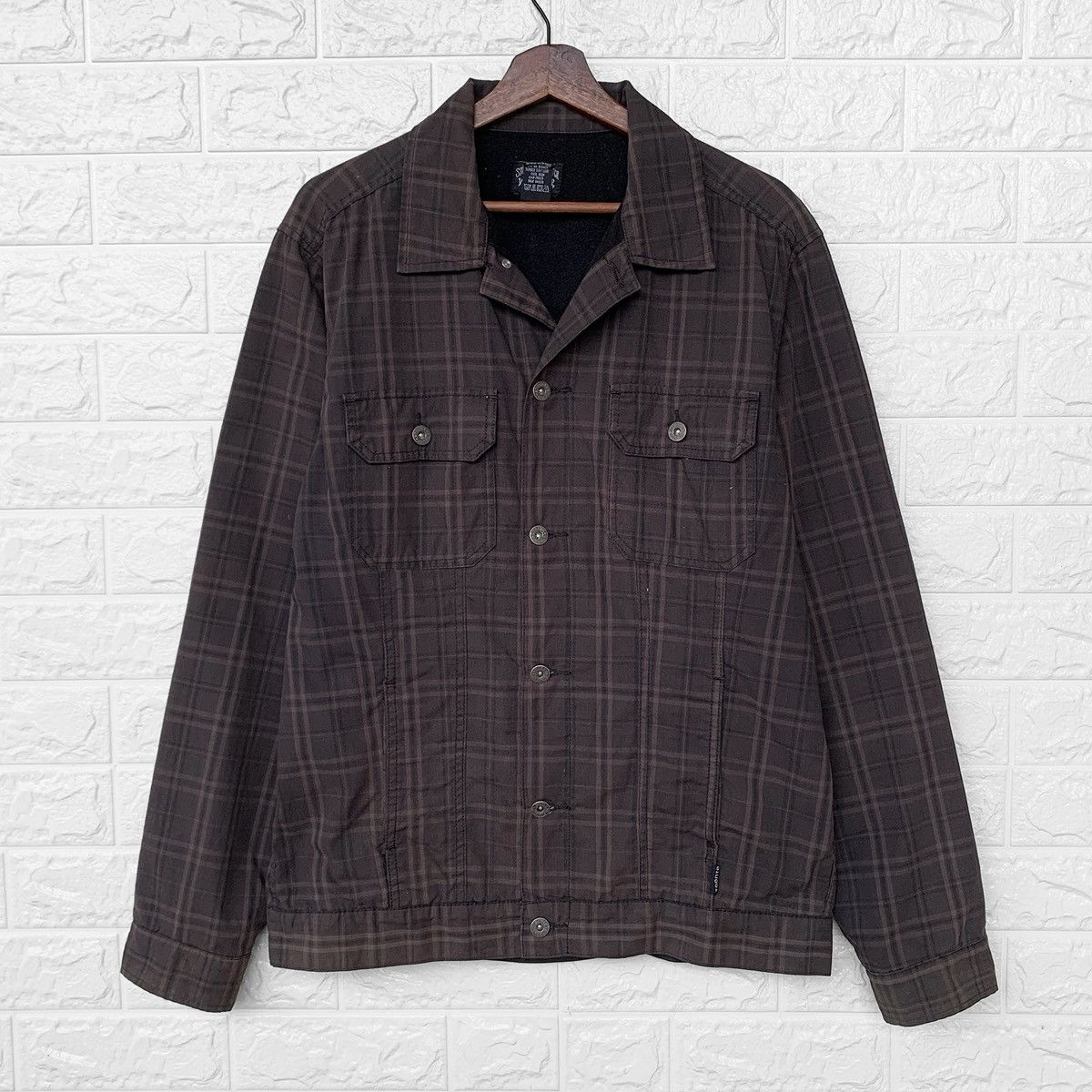 Stussy STUSSY GARMENT WORKGEAR CHECKERED PLAID BUTTON JACKET Size US L / EU 52-54 / 3 - 2 Thumbnail