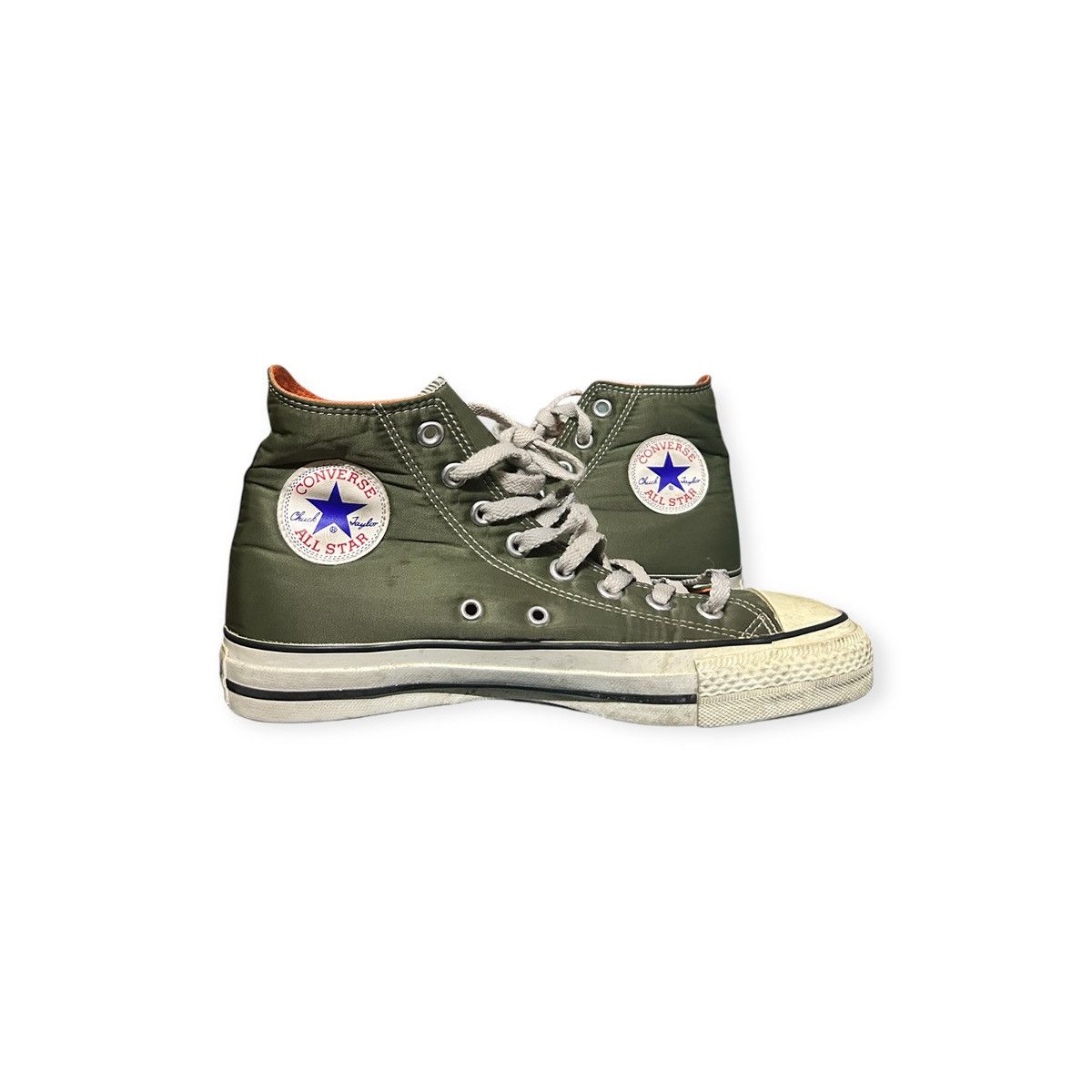 Converse Chuck Taylor Nylon Green Orange Size US 7.5 / EU 40-41 - 1 Thumbnail