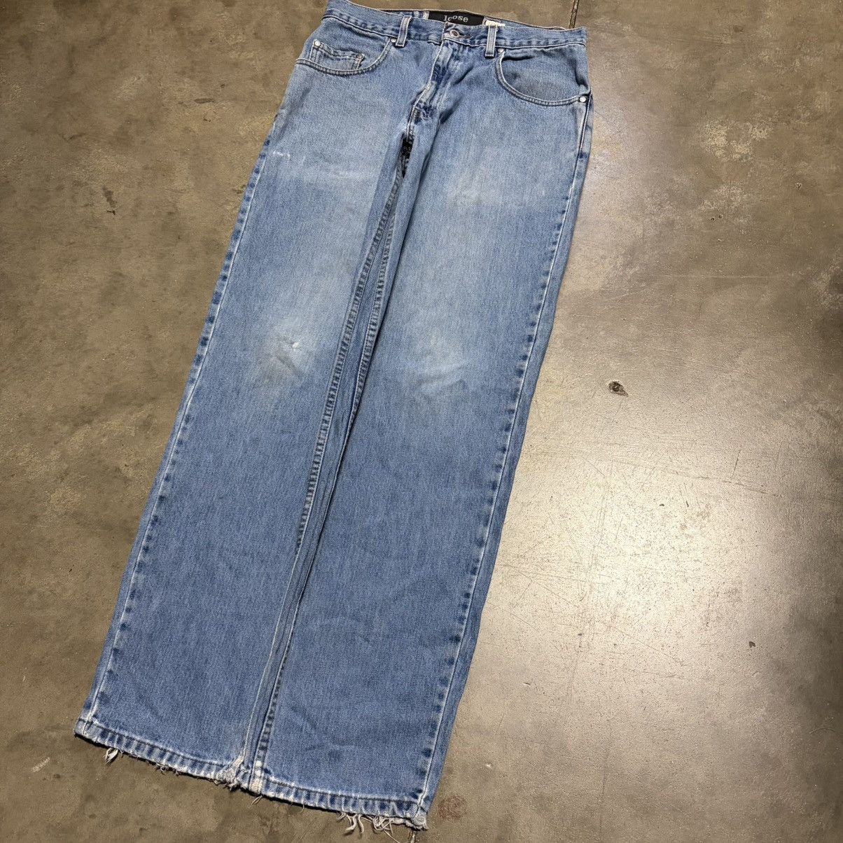 Levi's Vintage Levis Silver Tab Denim Jeans Loose Fit Baggy Faded Size US 32 / EU 48 - 2 Thumbnail