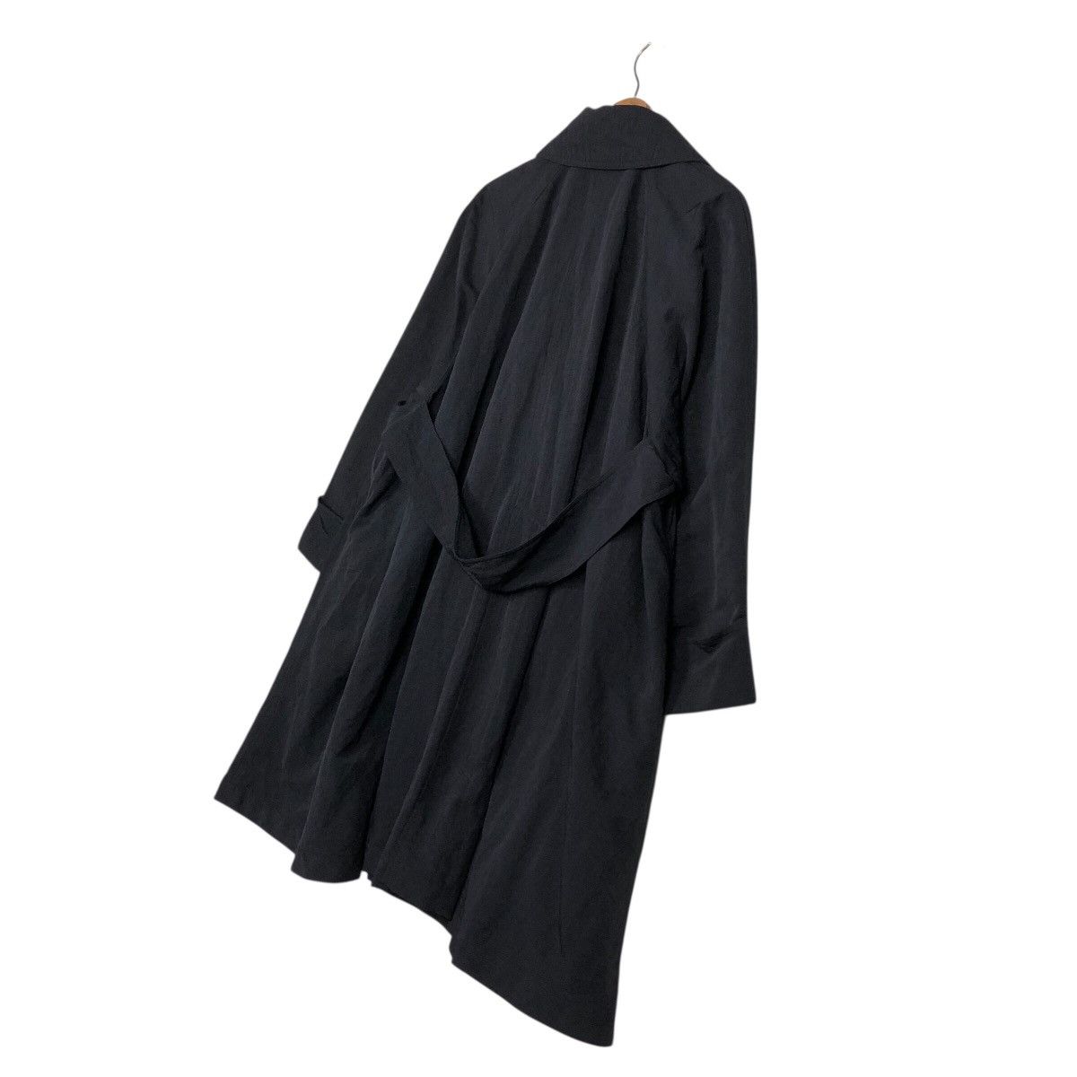 Issey Miyake 📌Rich Black Vintage Long Jacket Runway Design The Ginza Size US M / EU 48-50 / 2 - 12 Thumbnail