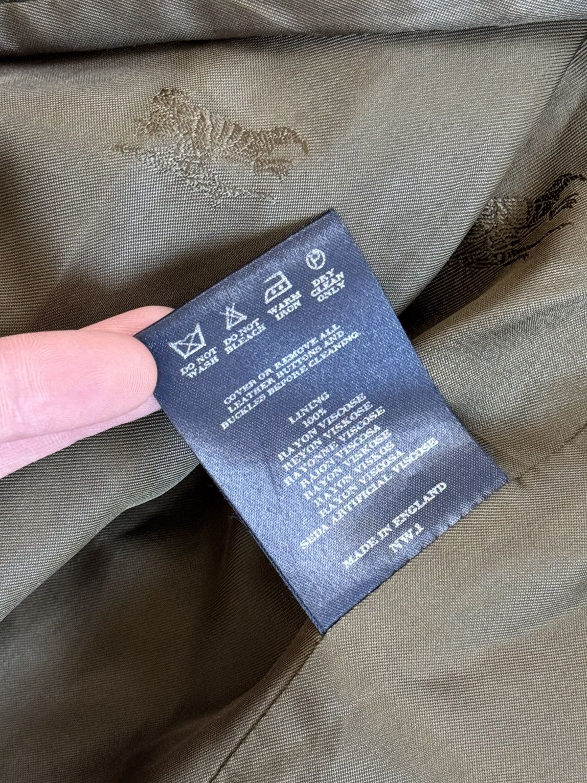 Burberry × Burberry Prorsum Burberry London UK8/US6 nova check coat jacket button up Size S / US 4 / IT 40 - 9 Thumbnail