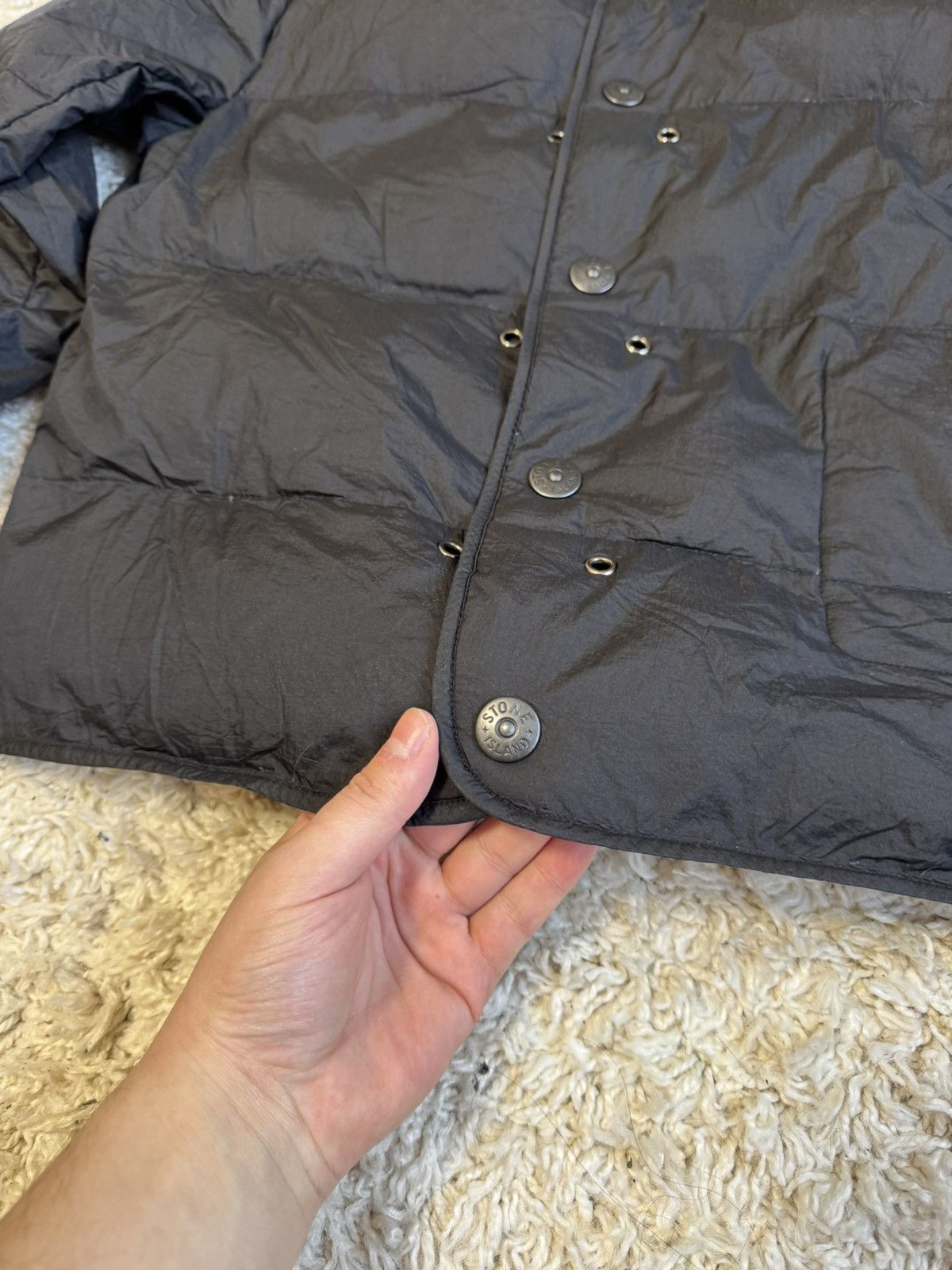 Stone Island Stone island Down Lining Jacket Vintage 90s Size US S / EU 44-46 / 1 - 3 Thumbnail