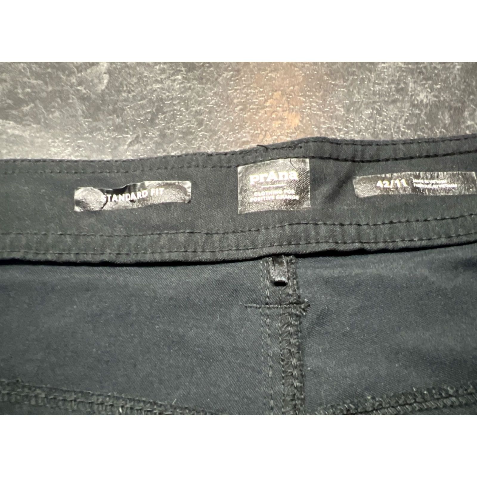 Prana prAna Men Shorts Shadow 42 Inseam 10/11 Nylon Spandex Pockets Outdoor Outdoor Casual Travel Regular Logo Size US 42 / EU 58 - 4 Thumbnail