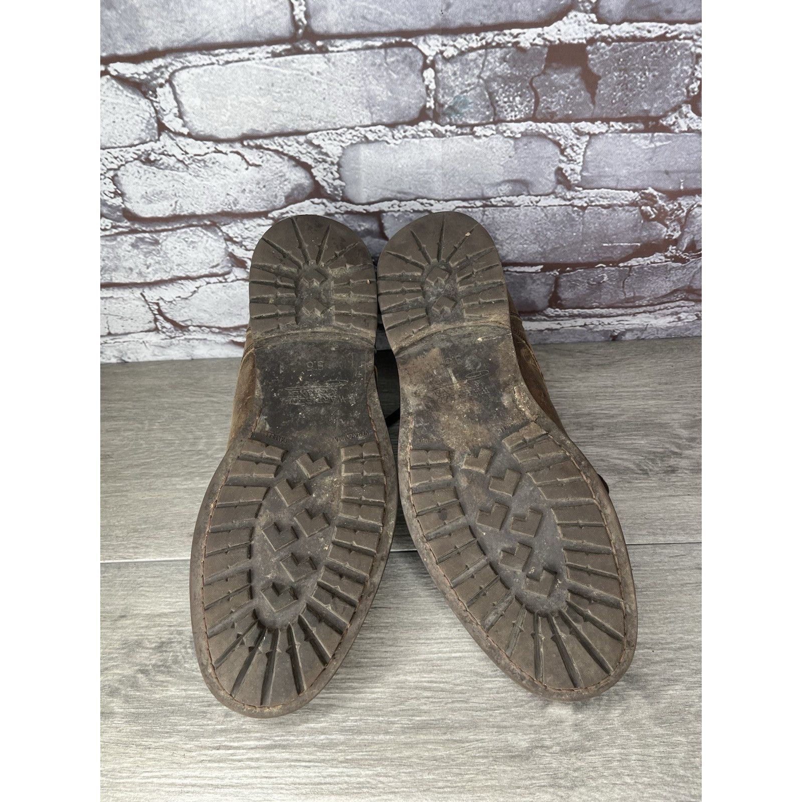 Warfield & Grand Warfield And Grand Mesa Brown Leather Lace Up Chukka Boots M Size US 8.5 / EU 41-42 - 11 Thumbnail