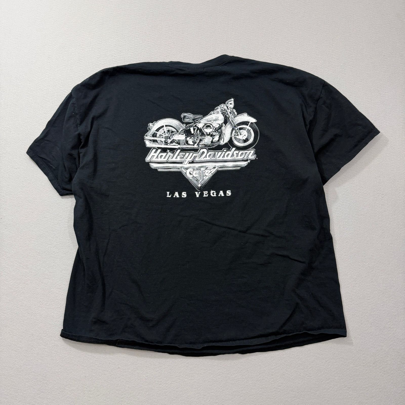 Harley Davidson Harley Davidson Shirt Men's 4XL Black Las Vegas Biker Cafe Size US XXL / EU 58 / 5 - 4 Thumbnail