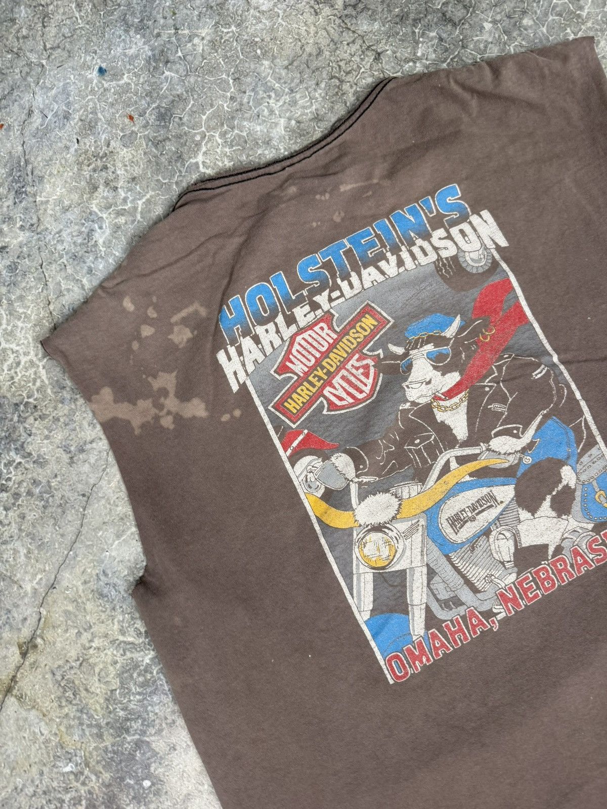 Harley Davidson Thrashed Harley 90s cutoff Size US XL / EU 56 / 4 - 5 Thumbnail
