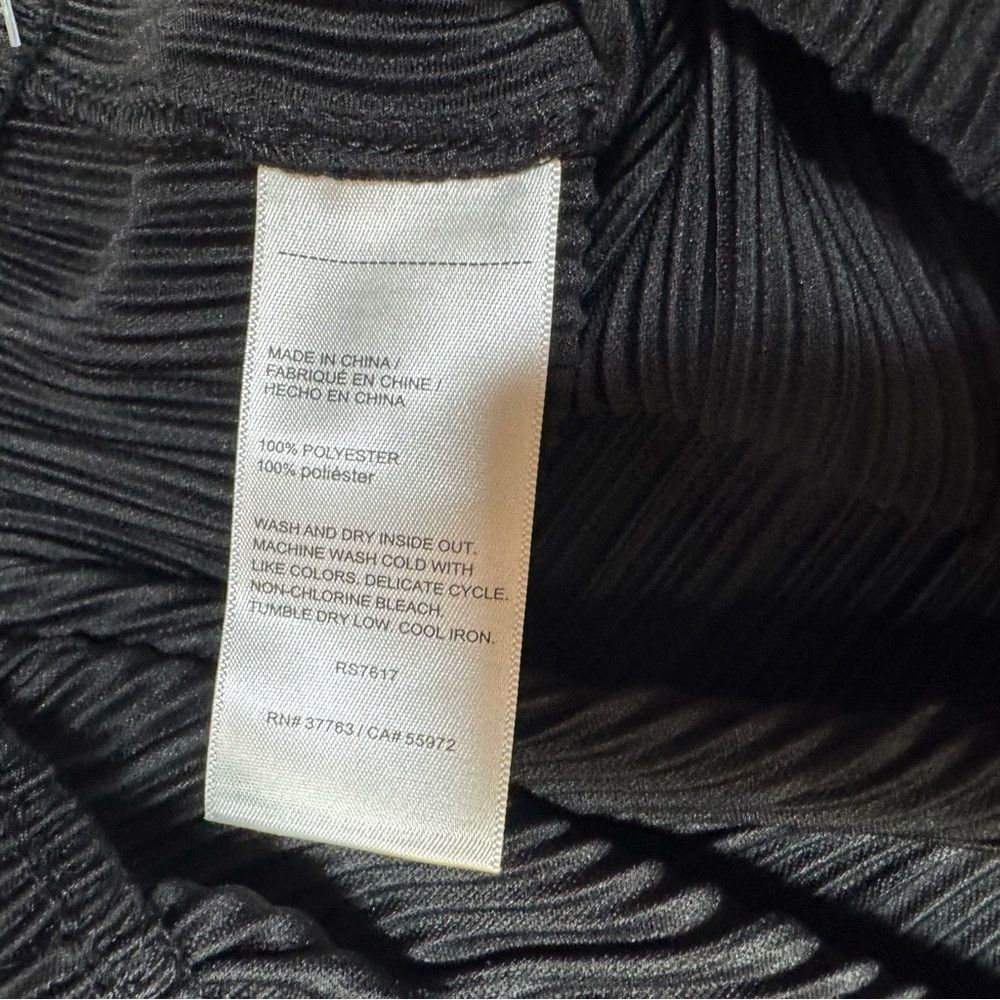 Other NWT New Rafaella Pleated Black Wide Leg Pants Size XL Petit Size 38" / US 16 / IT 52 - 8 Thumbnail