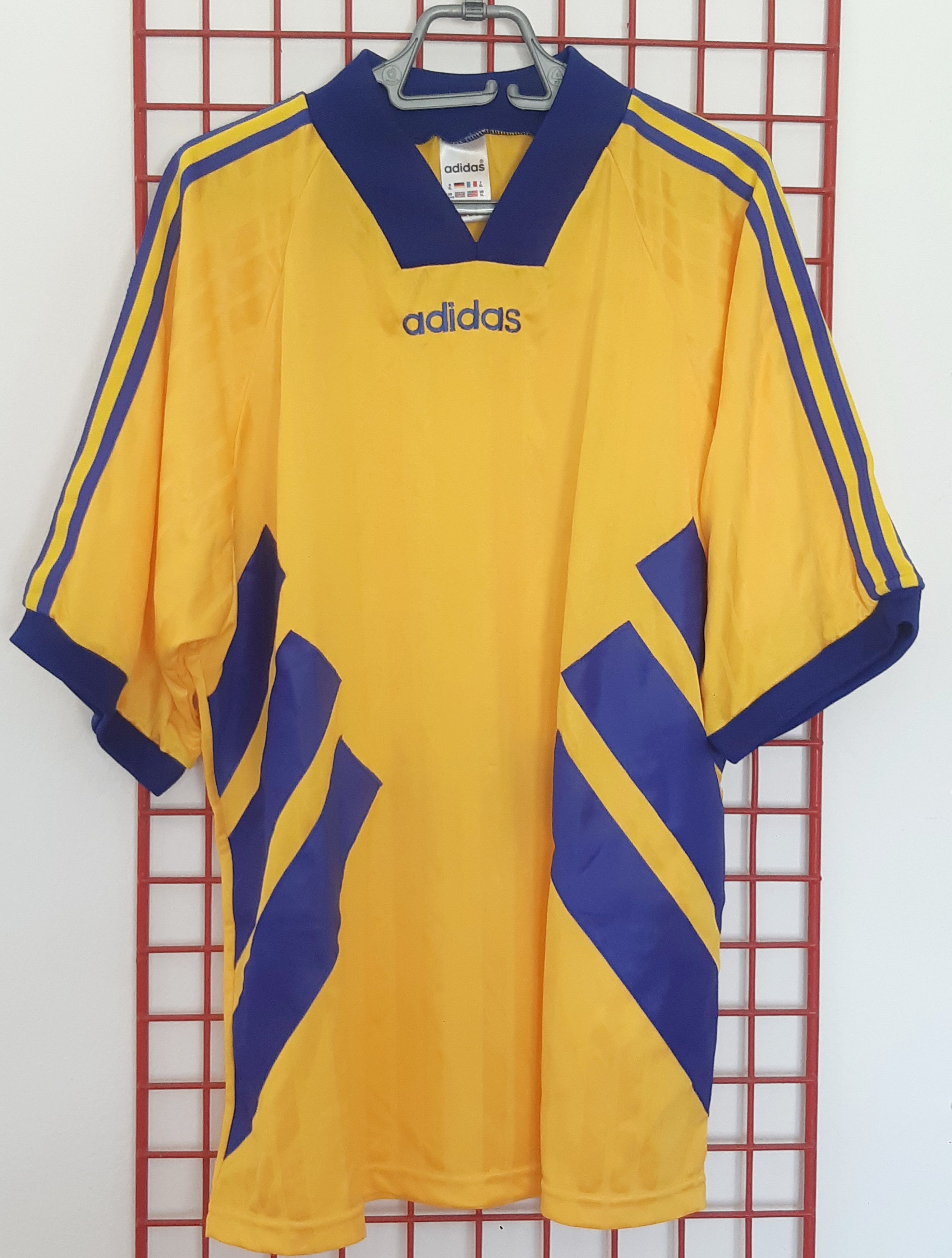 Adidas Vintage 90s ADIDAS Soccer Jersey made in England size XL NEW Size US XL / EU 56 / 4 - 1 Thumbnail