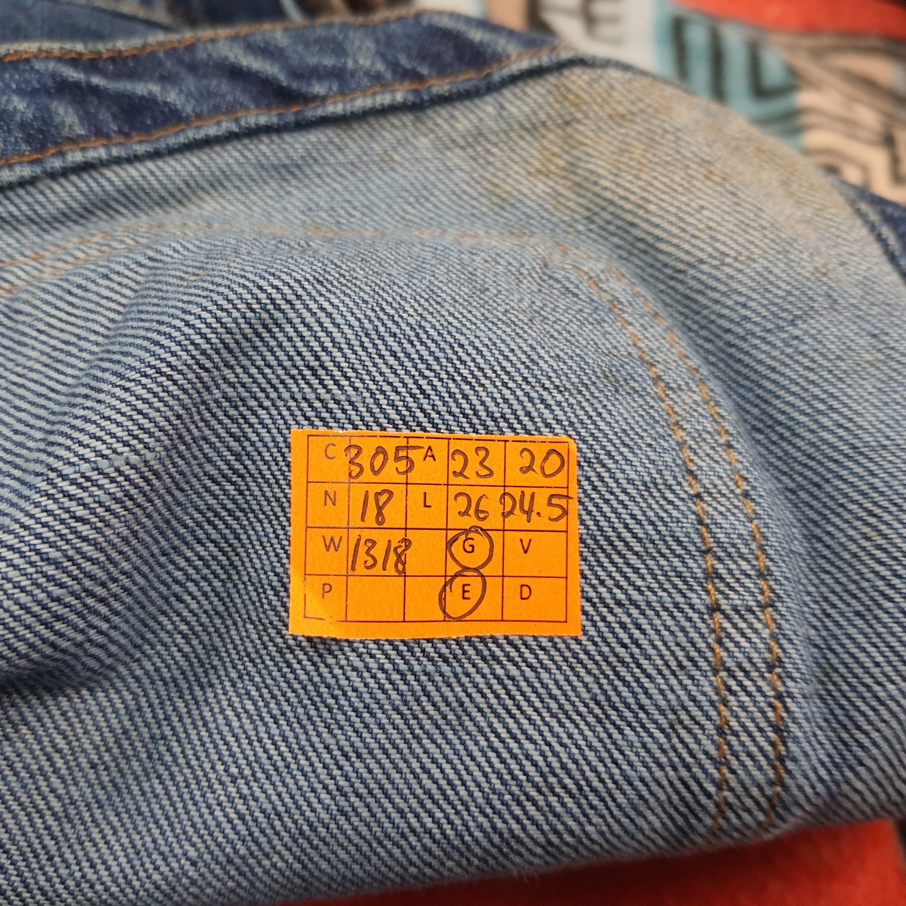 Vintage BOBSON Japan Denim Chore Jacket Blanket Lined Native Tribal Size US L / EU 52-54 / 3 - 11 Thumbnail