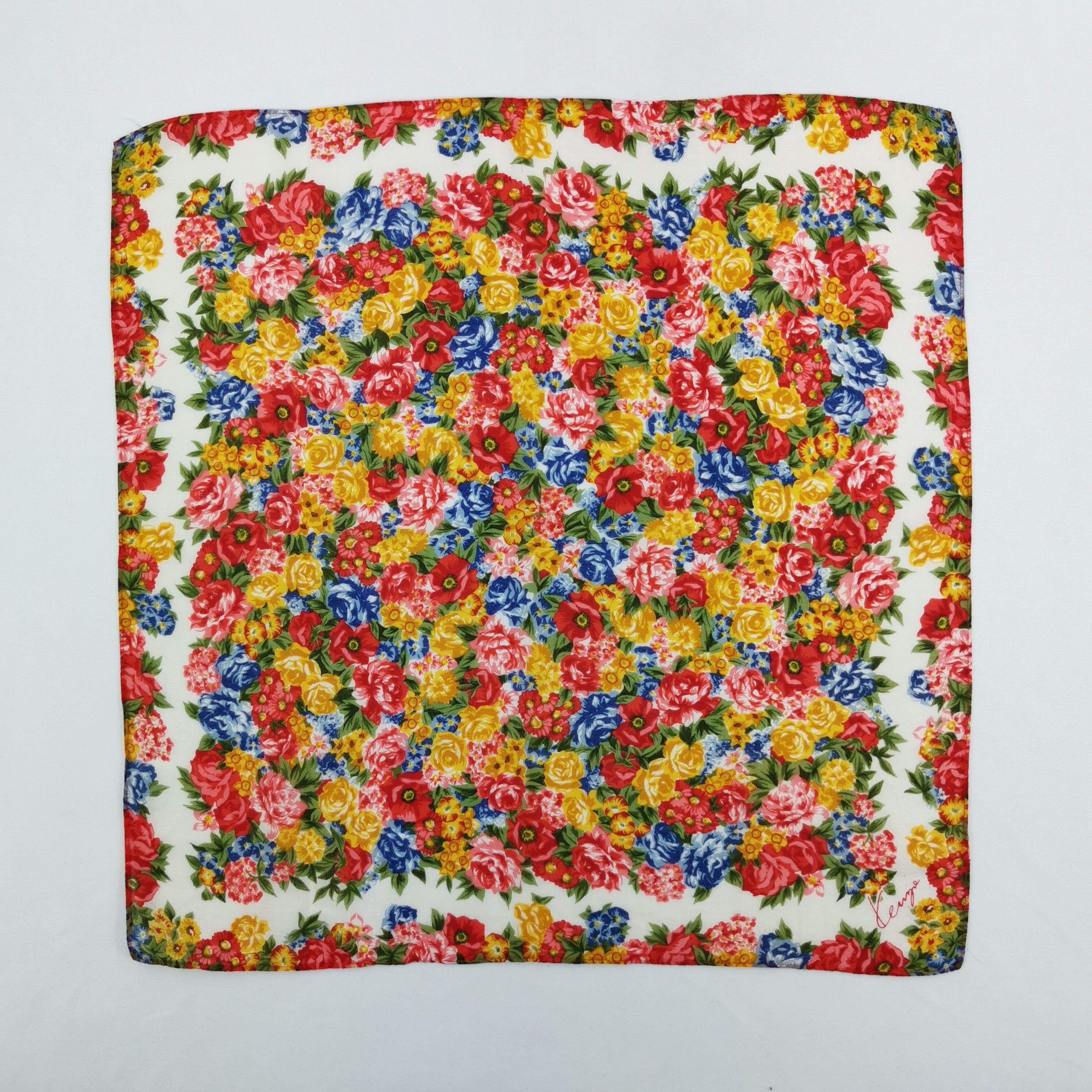 Kenzo Vintage Kenzo Handkerchief Neckerchief Bandana Size ONE SIZE - 2 Thumbnail