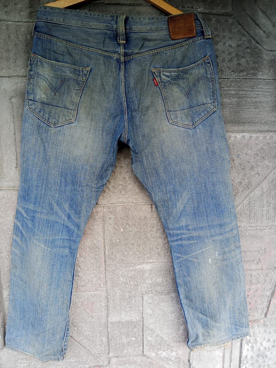Japanese Brand × Levi's × Vintage Vintage rare Levi's 522 slim starlight Size US 34 / EU 50 - 2 Thumbnail