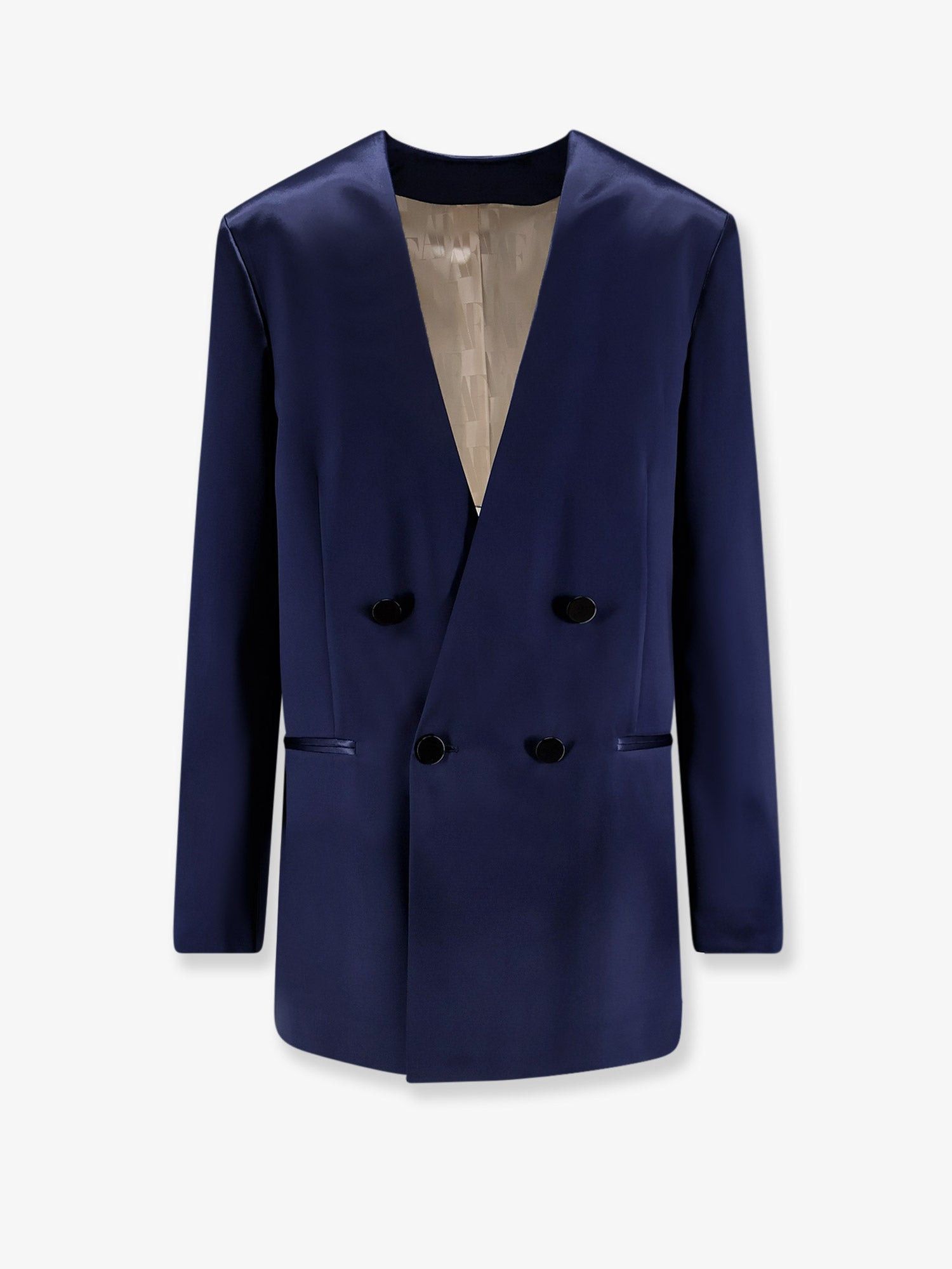 Alberta Ferretti Satin Blazer Size S / US 4 / IT 40 - 1 Thumbnail