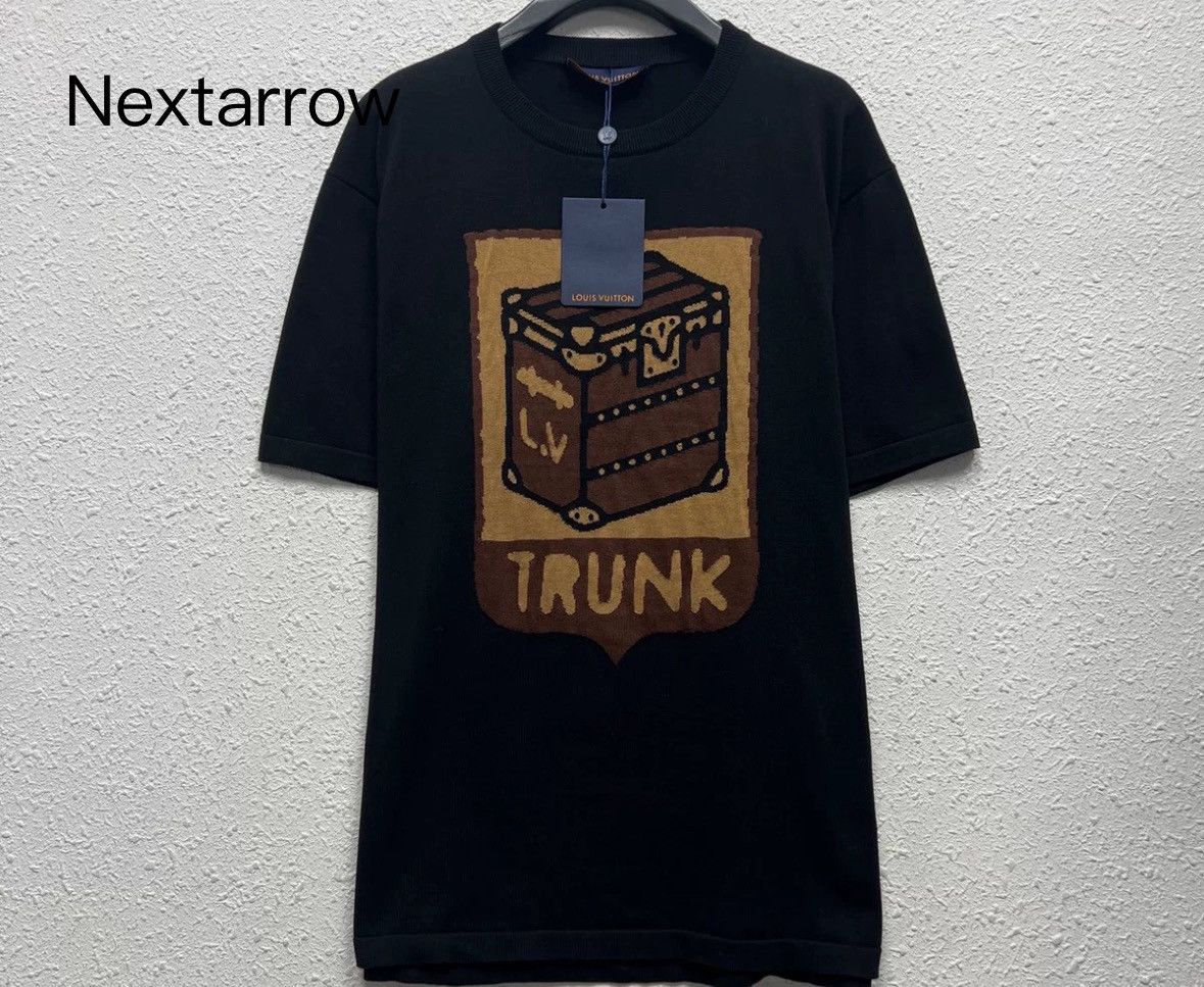 ルイヴィトン 半袖Ｔシャツ　TRUNK Louis Vuitton Louis Vuitton Letter Trunk Cartoon Short