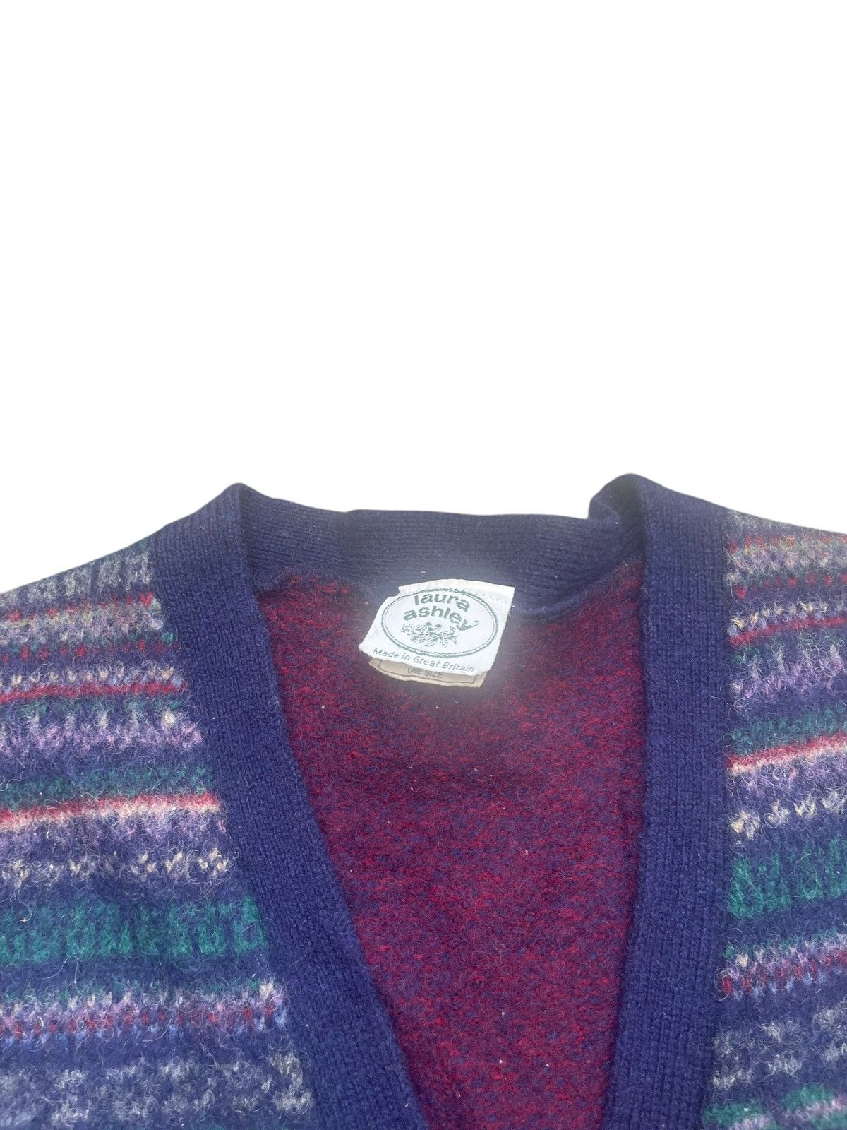 Designer × Vintage Vintage Laura Ashley Wool Vest Size US S / EU 44-46 / 1 - 4 Thumbnail