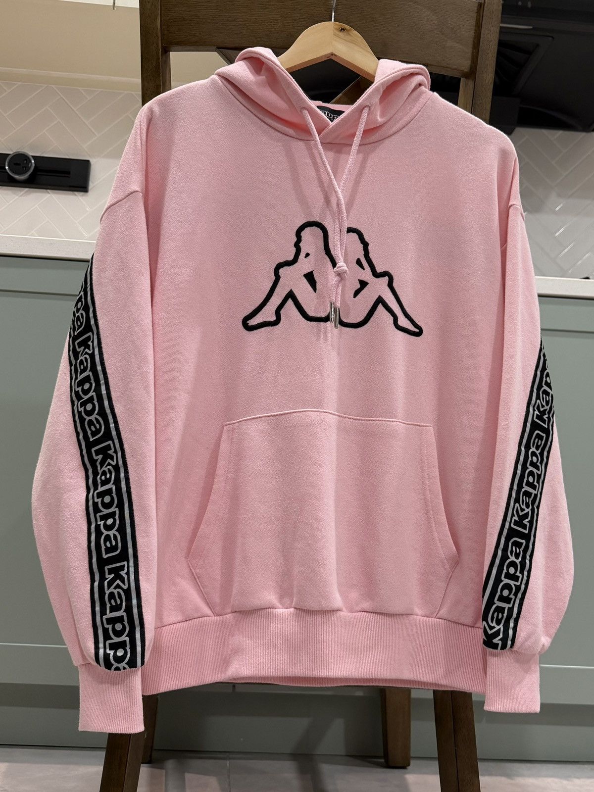 Kappa Kappa Embroidery Big Logo Hoodie Sweatshirt Size M / US 6-8 / IT 42-44 - 1 Thumbnail