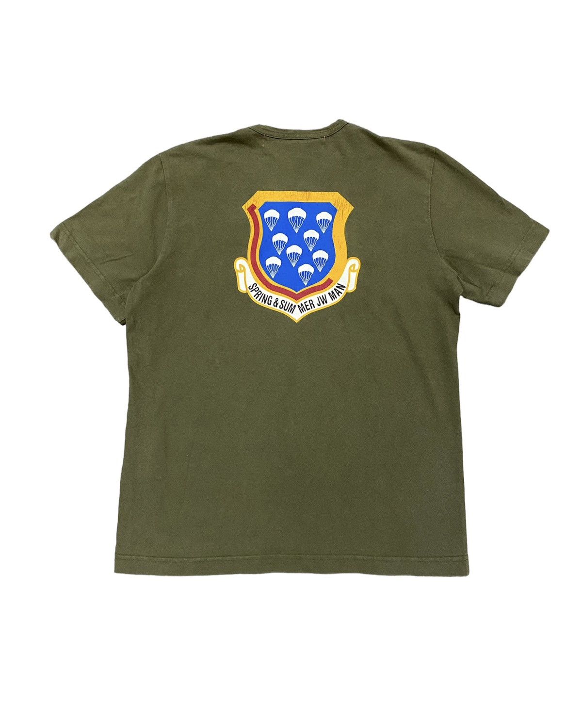Comme des Garcons Homme Plus SS04 Junya Watanabe Military tee Size US XS / EU 42 / 0 - 1 Thumbnail