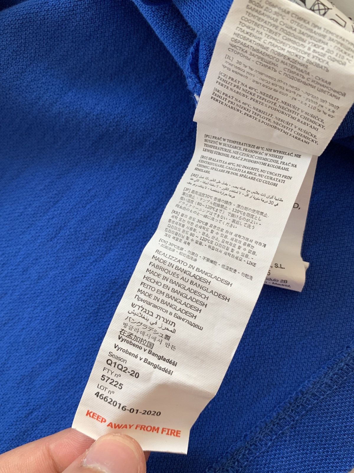 Kappa Kappa Italia Vintage Blue Y2K Big Logo Polo Shirt Size US XL / EU 56 / 4 - 15 Thumbnail