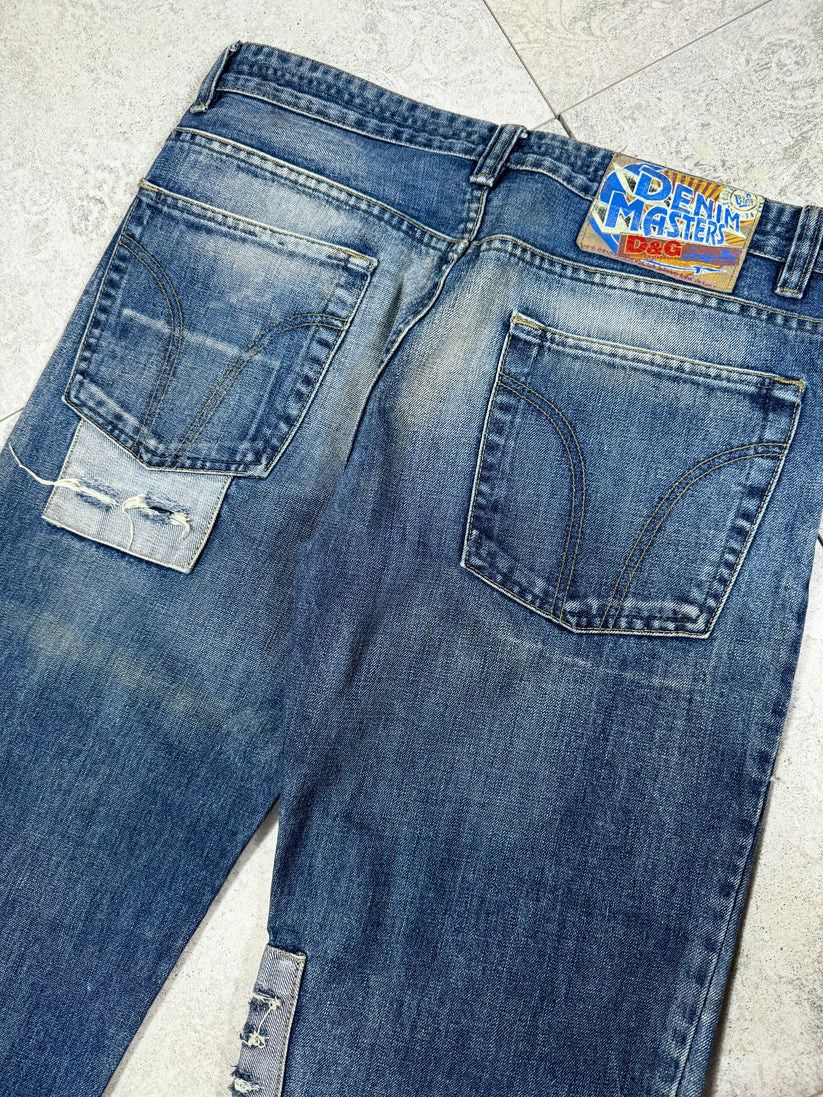 Dolce & Gabbana Dolce&Gabbana Patch Vintage Jeans Size US 36 / EU 52 - 3 Thumbnail